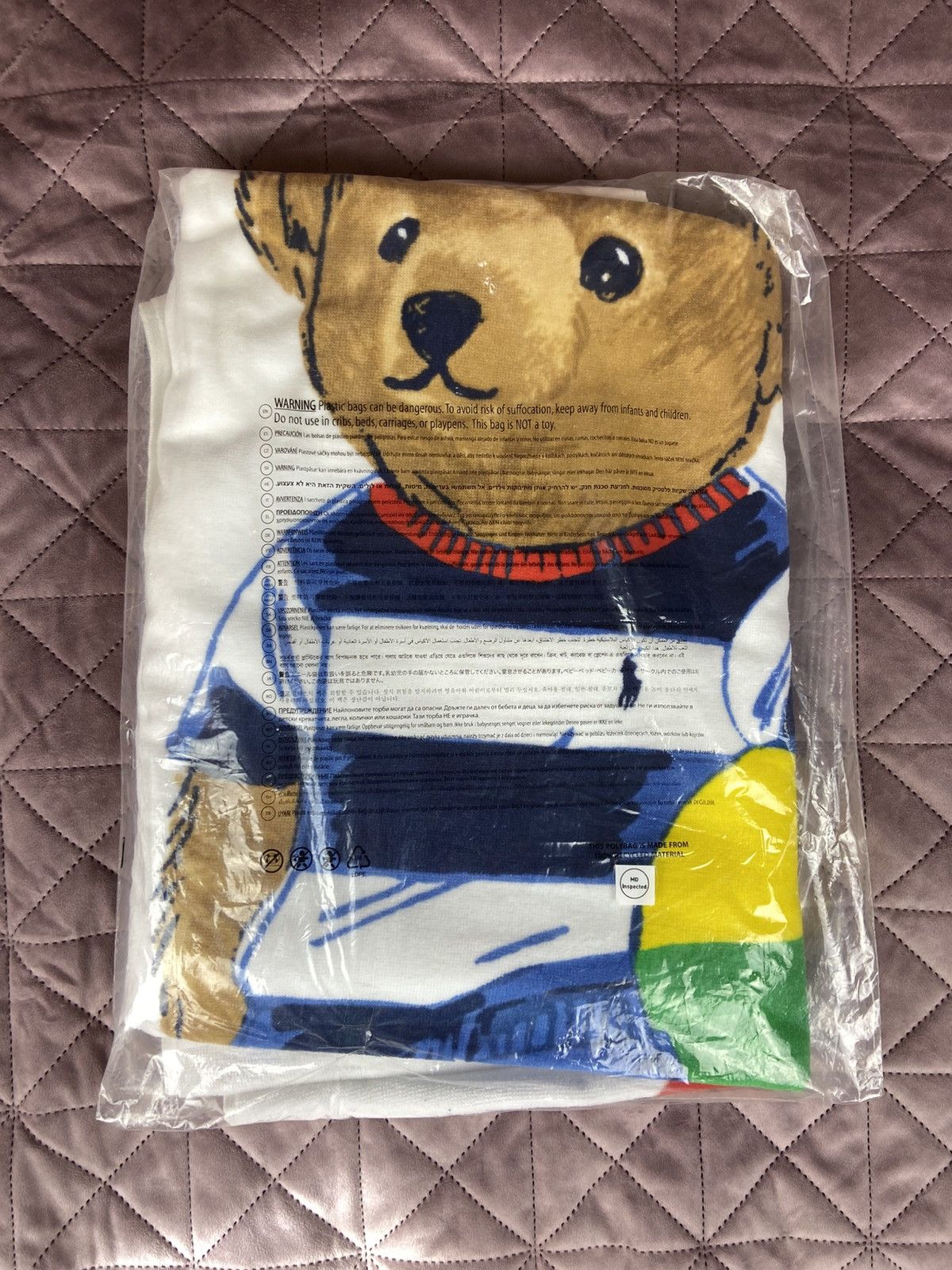 Polo Ralph Lauren Polo Ralph Lauren Bear Beach Towel 33x66 Size ONE SIZE - 2 Thumbnail