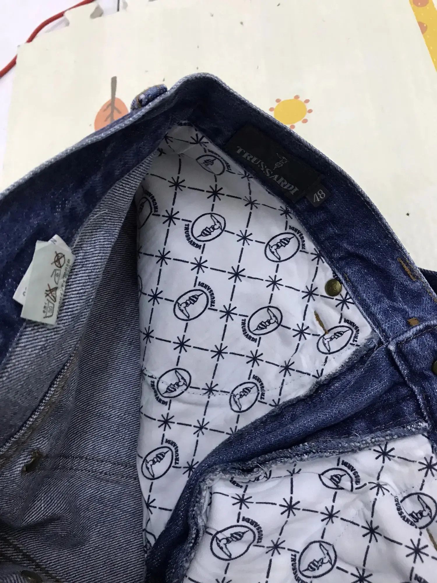 Trussardi Trussardi Blue Denim Size US 30 / EU 46 - 12 Thumbnail