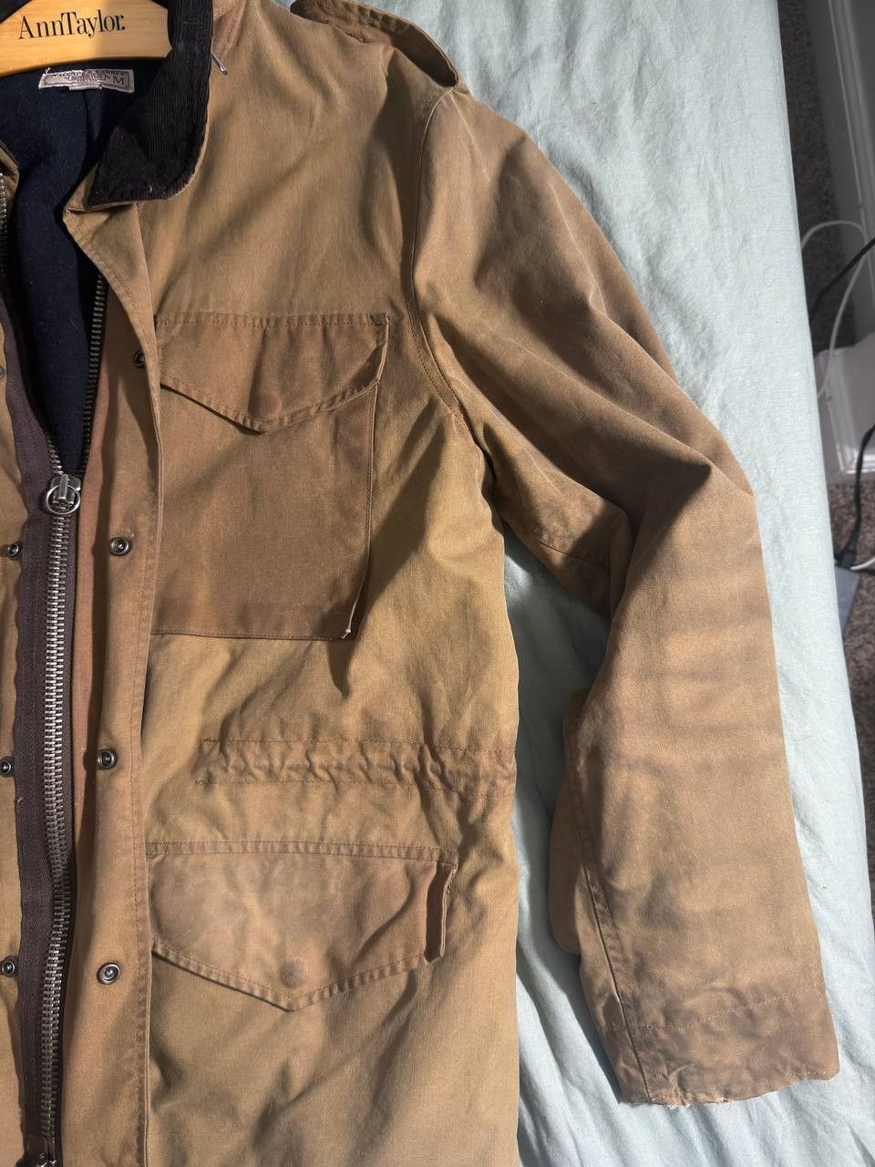 J.Crew $368 Used Medium J. Crew Wallace & Barnes Wax Jacket Size US M / EU 48-50 / 2 - 2 Thumbnail