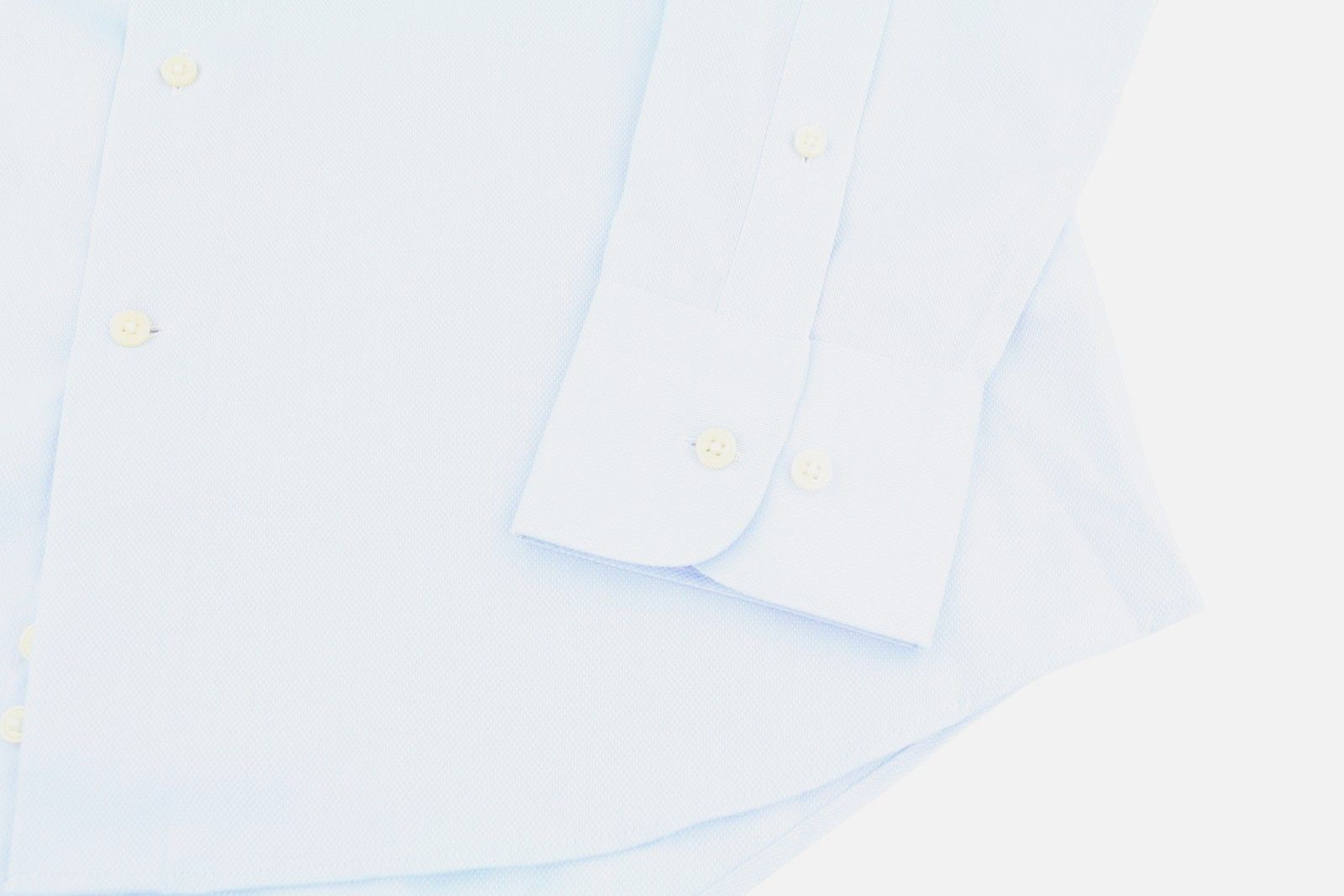 Suitsupply TRAVELLER 41/16 Blue Extra Slim Button Shirt 86181 Size 42R - 5 Thumbnail