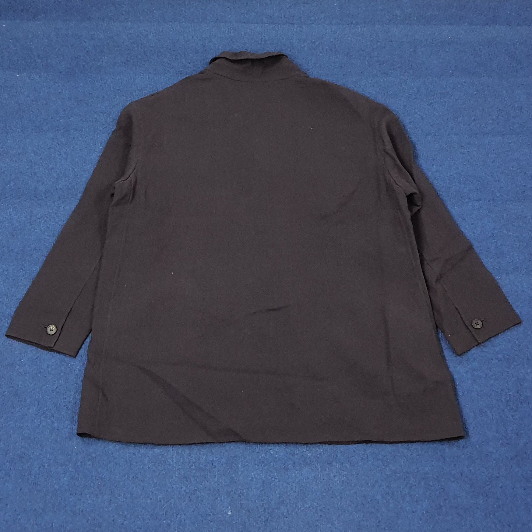 Issey Miyake Vintage Issey Miyake Designer Japan Blazer C246N12 Size US L / EU 52-54 / 3 - 3 Thumbnail