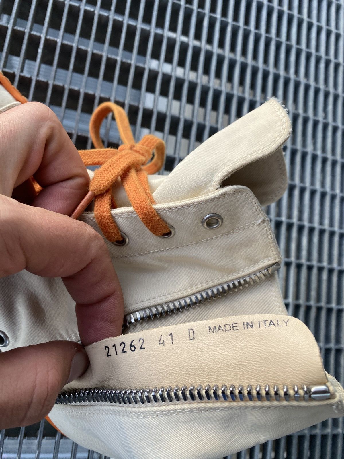Rick Owens Drkshdw Rick Owens Drkshdw Pocket High Ramones Sneakers Size US 8 / EU 41 - 8 Thumbnail