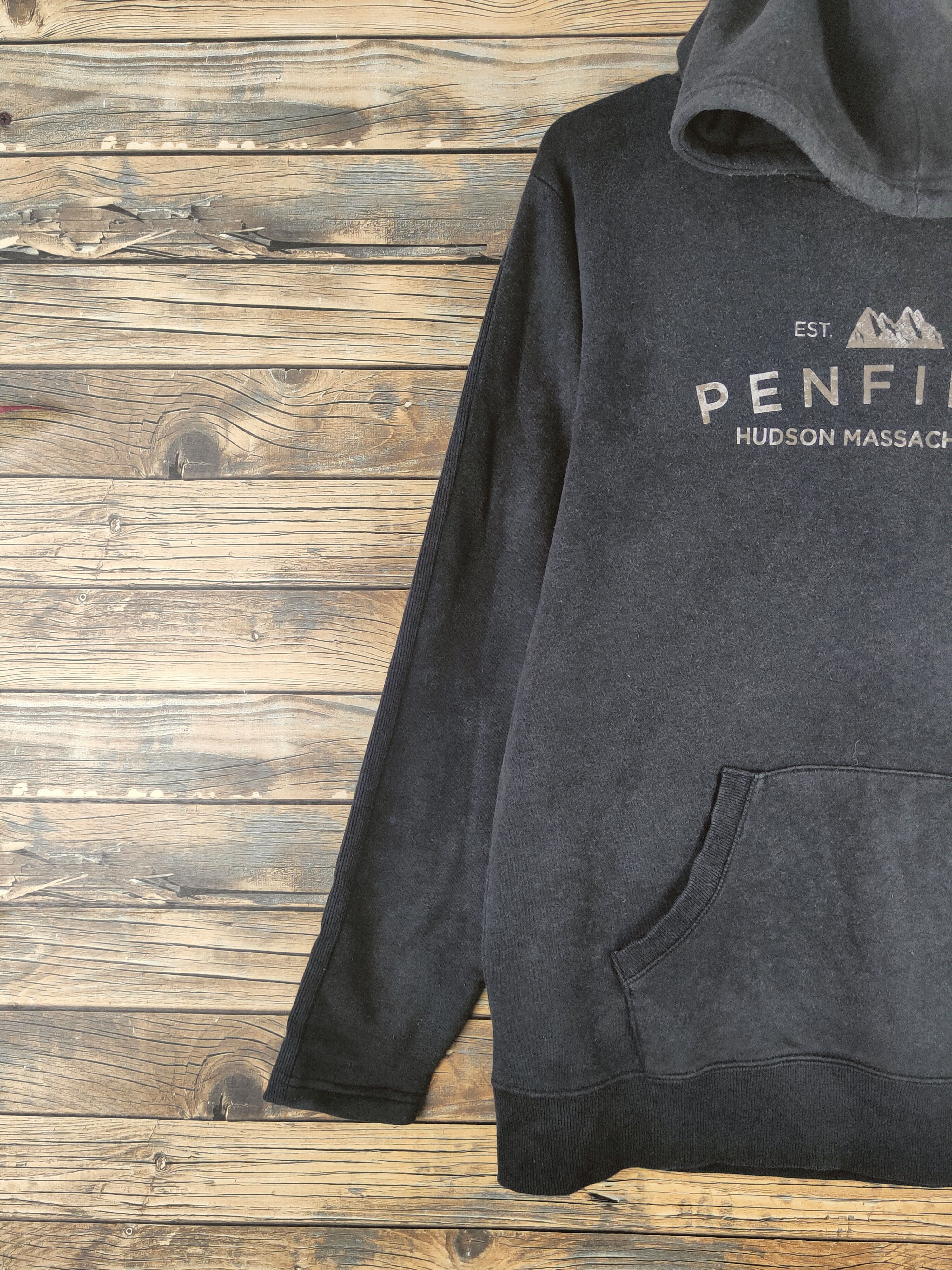 Penfield DL Penfield Black Hoodie Sweatshirts #46-030 Size US L / EU 52-54 / 3 - 3 Thumbnail