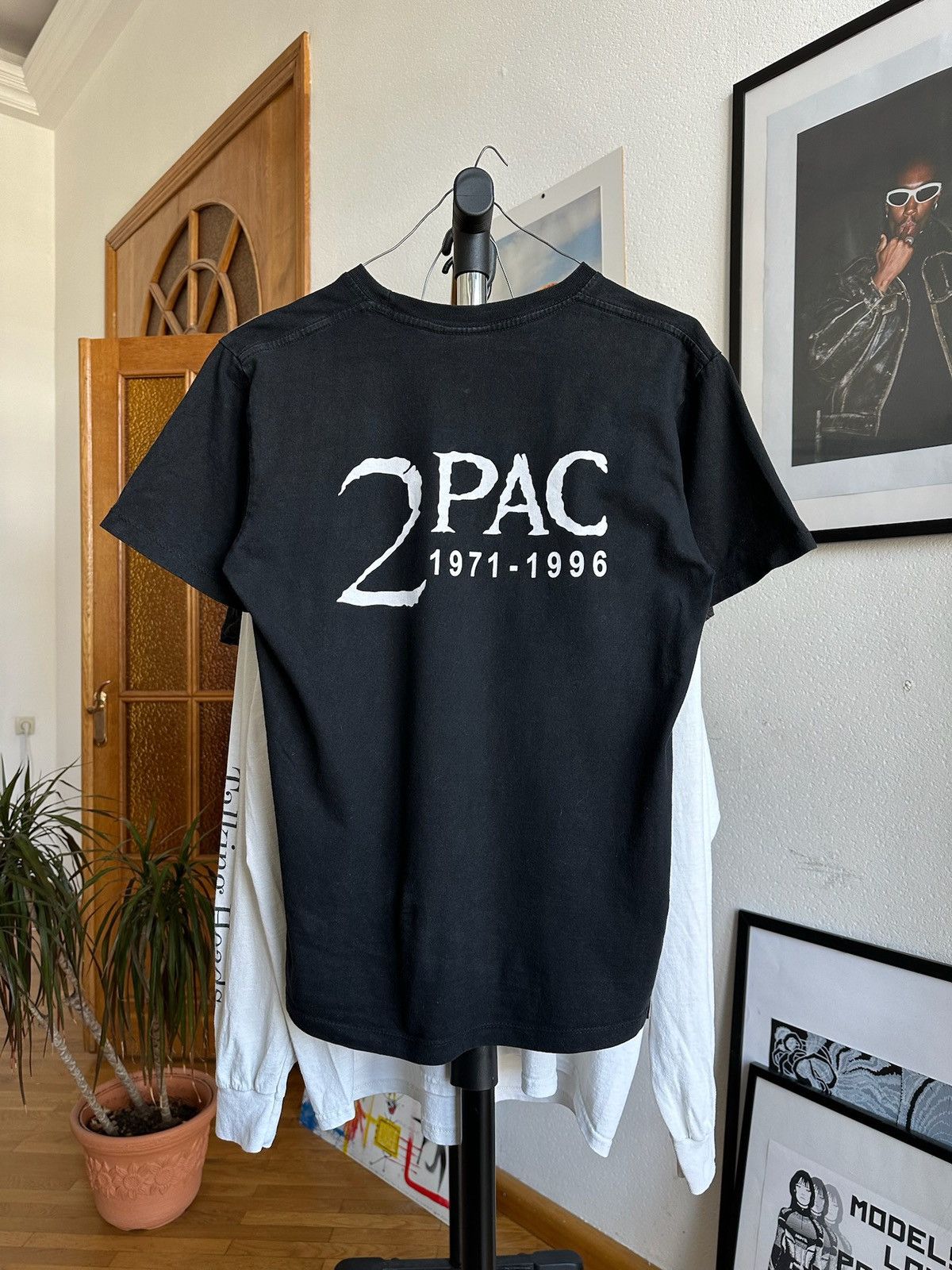 Death Row Records × Rap Tees × Vintage Vintage 2pac Shakur All Eyez On Me DeathRow Rap tee Size US M / EU 48-50 / 2 - 2 Thumbnail