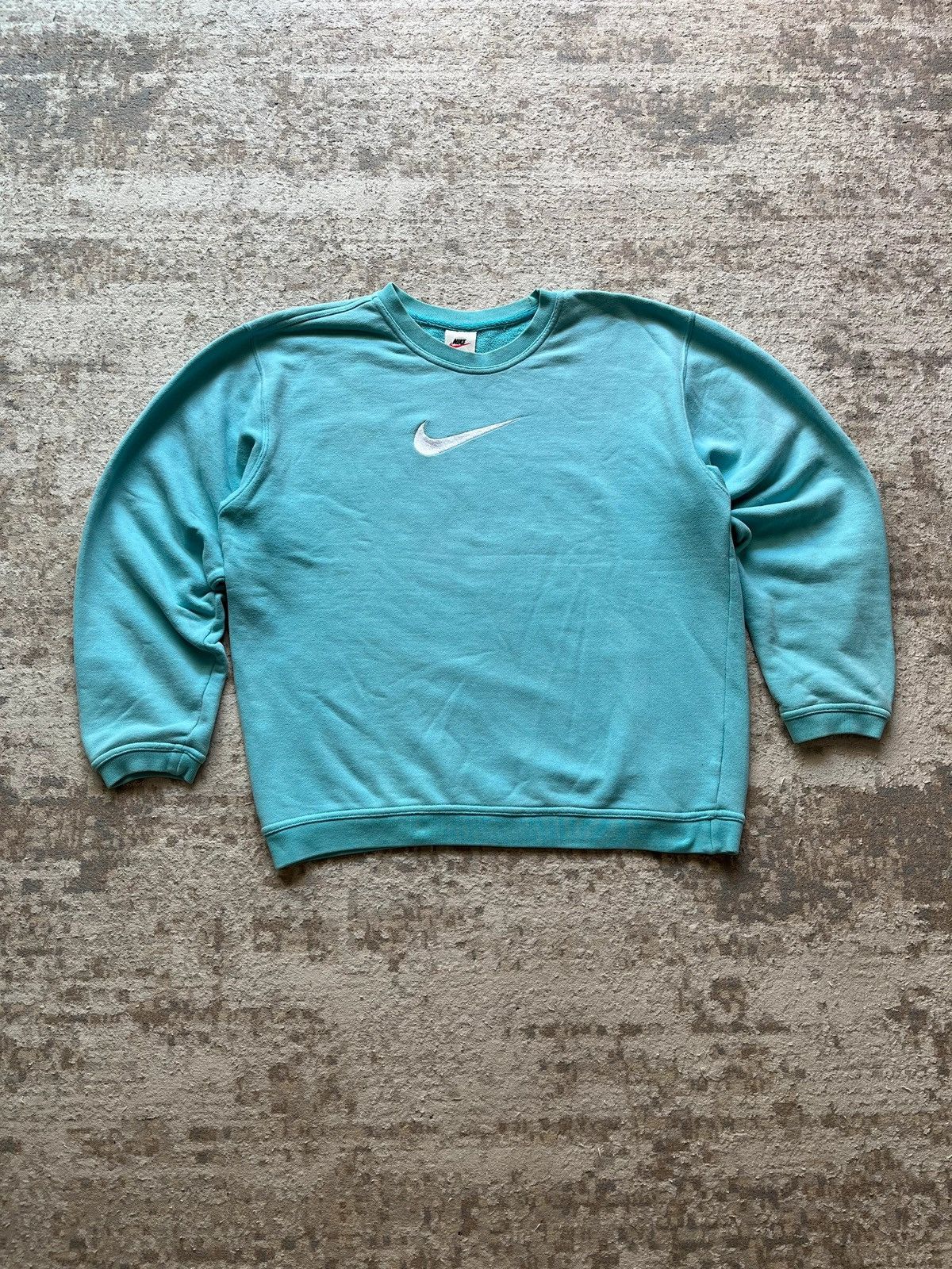 Nike OG Nike Vintage Swoosh Baby Blue Sz S - XS Women’s 1998 Size XS / US 0-2 / IT 36-38 - 12 Thumbnail