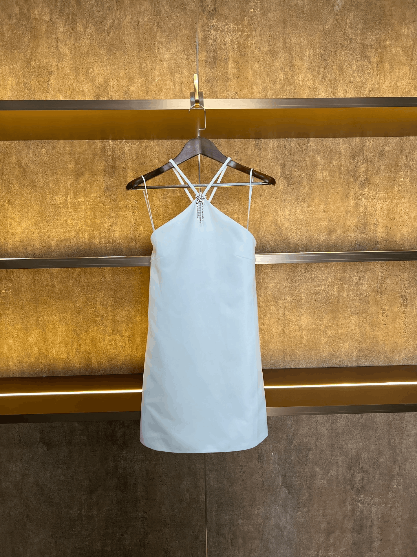 Miu Miu Miumiu Rhinestone Sling Dress Size M / US 6-8 / IT 42-44 - 1 Thumbnail