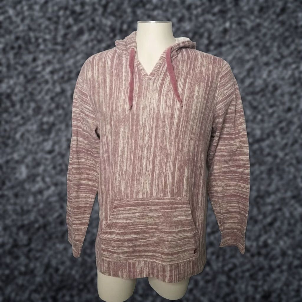 Hang Ten VINTAGE Hang Ten Pullover Hoodie Skate Surf Pink Large Mens Size US L / EU 52-54 / 3 - 1 Thumbnail