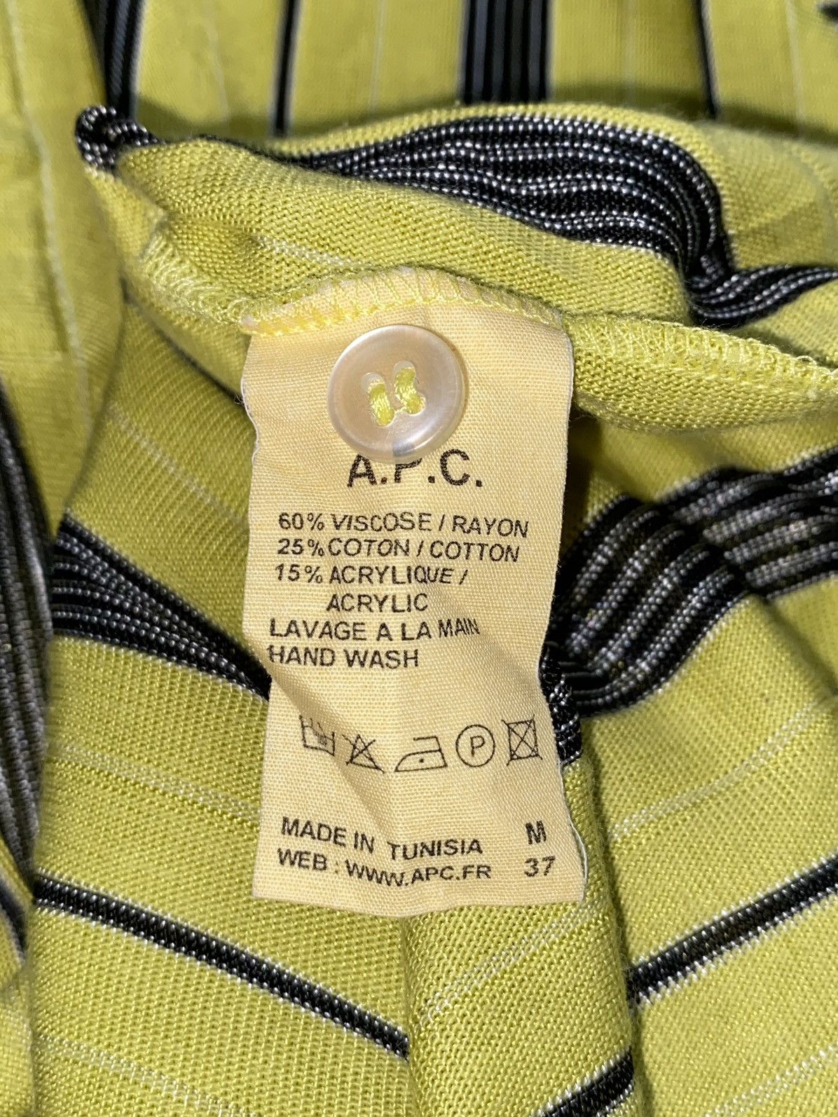 A.P.C. A.P.C FADHILA Striped T-shirt Size US XS / EU 42 / 0 - 12 Thumbnail