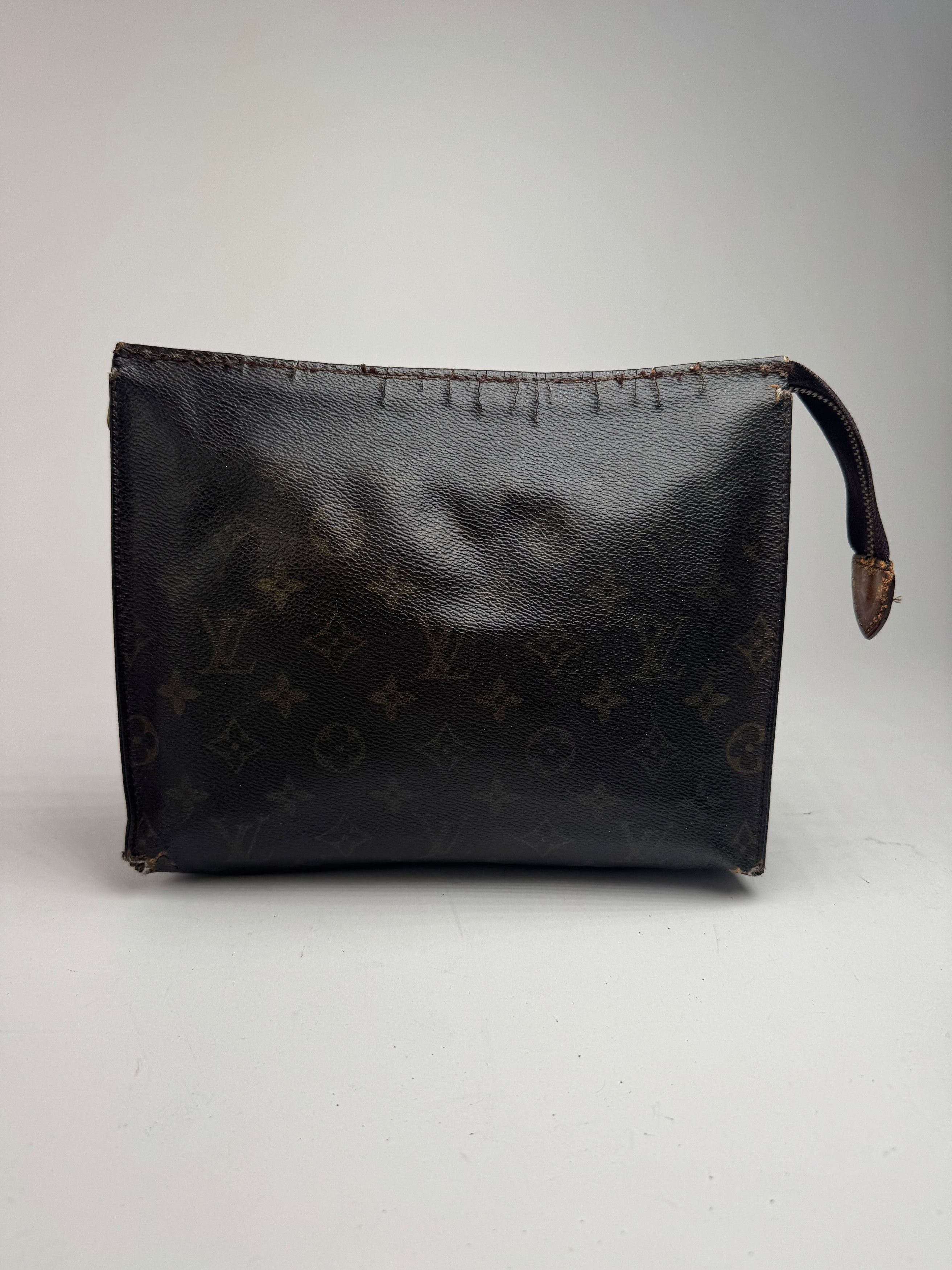 Louis Vuitton Vintage Monogram Leather clutch brown Size ONE SIZE - 1 Thumbnail