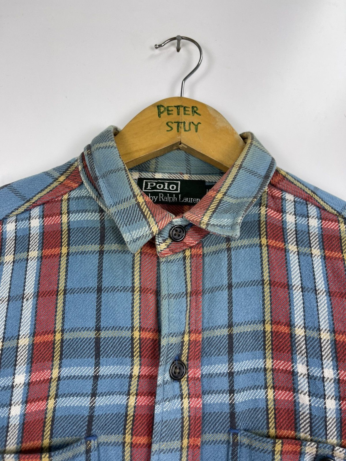 Polo Ralph Lauren Vintage Polo By Ralph Lauren Flannel Size US M / EU 48-50 / 2 - 7 Thumbnail