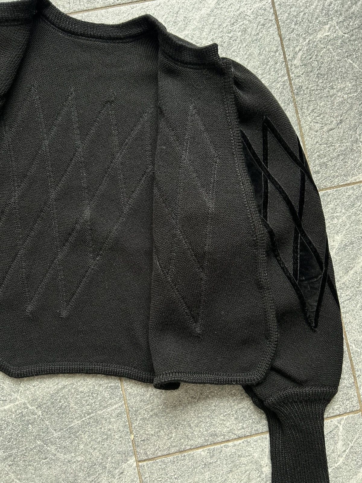 Chanel Archive vintage sweater Austrian astrifa wool cardigan 90s Size S / US 4 / IT 40 - 8 Thumbnail