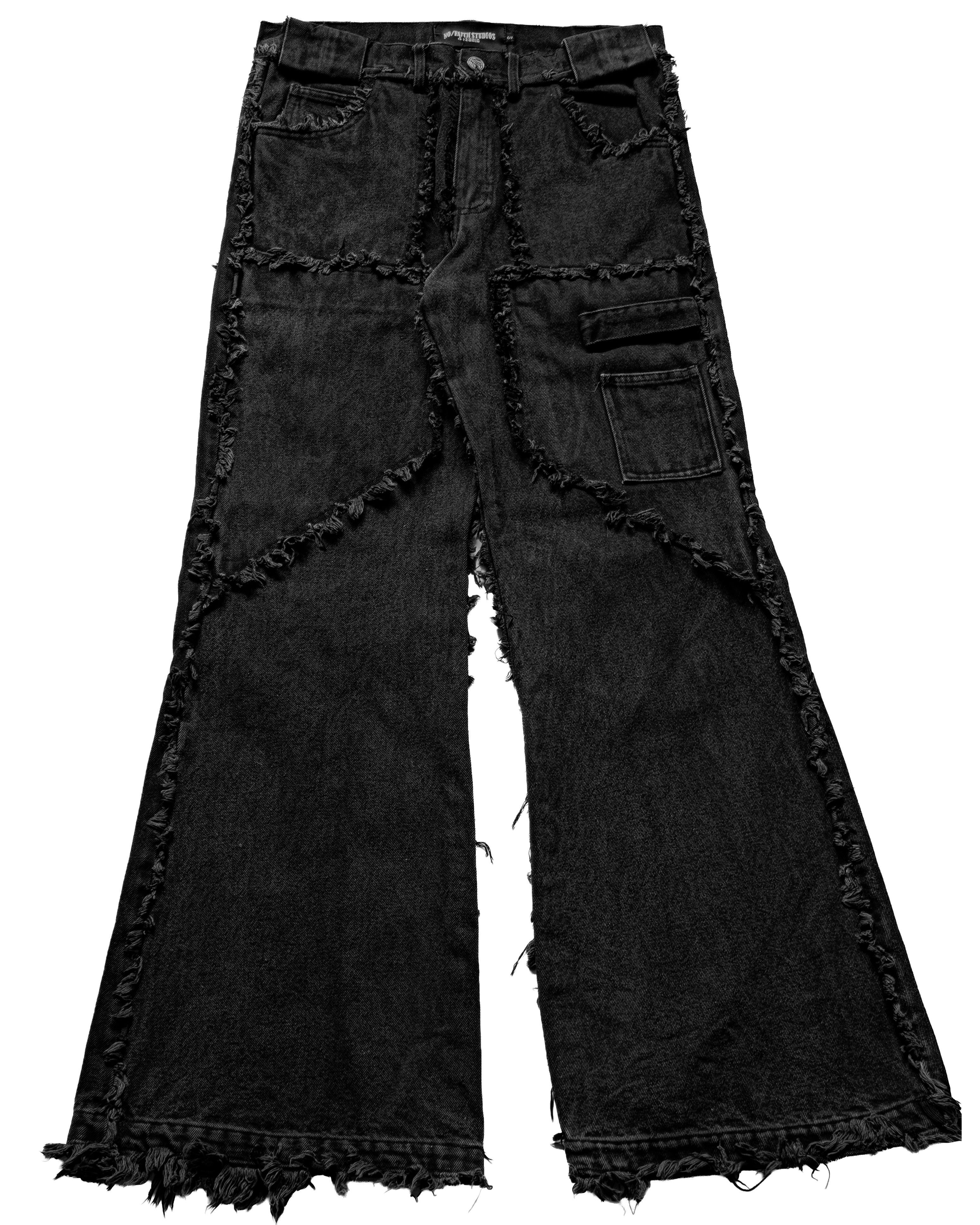 No Faith Studios No/faith studios black heavy cargo | Grailed