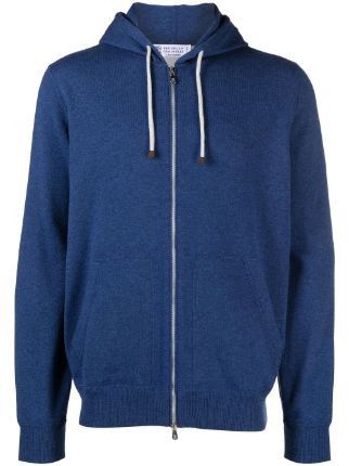 image of Brunello Cucinelli O1W1Db10524 Cardigans In Blue, Men's (Size XL)