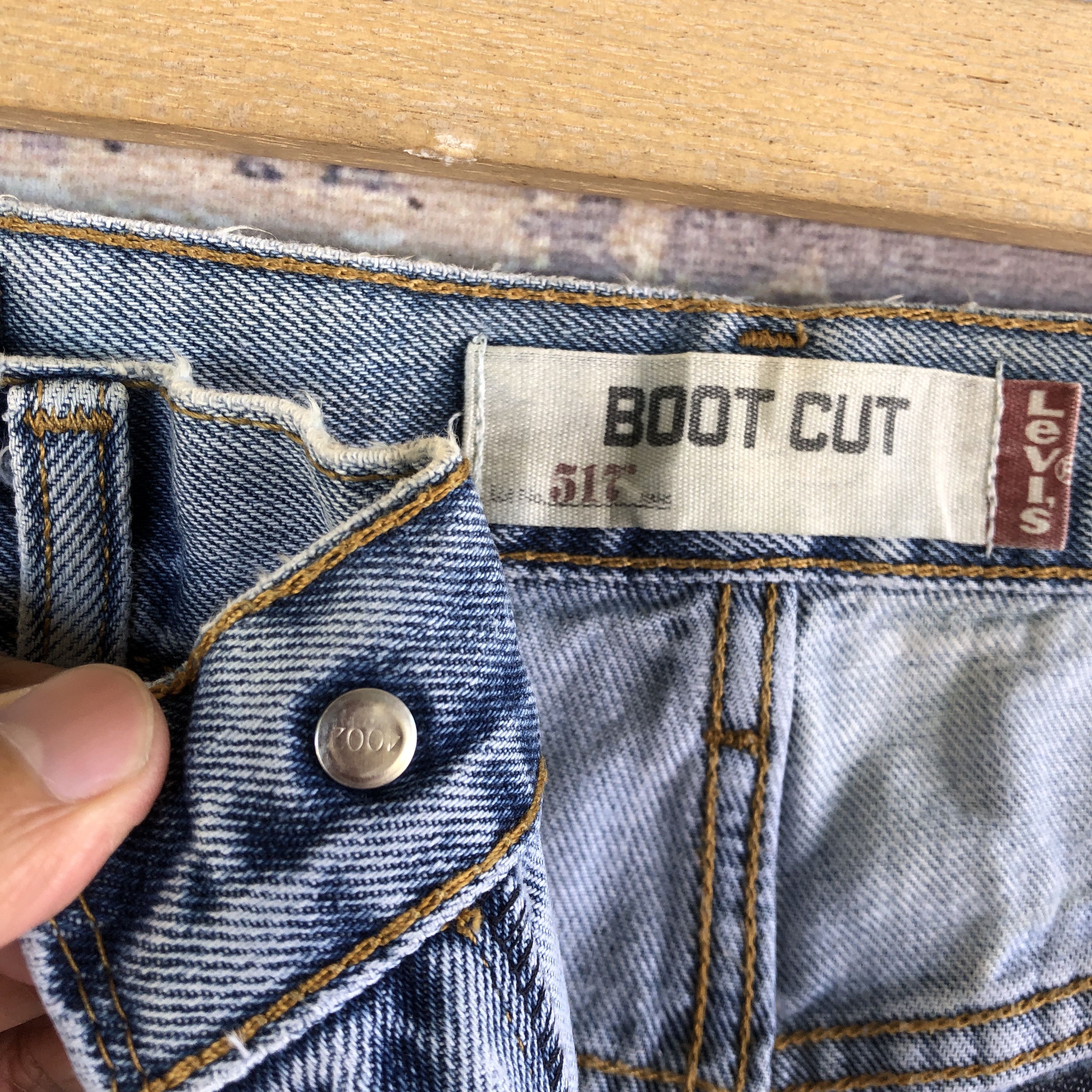 Levi's Vintage Levis 517 Boot Cut Jeans Levi's Flare Faded Denim Size US 32 / EU 48 - 7 Thumbnail