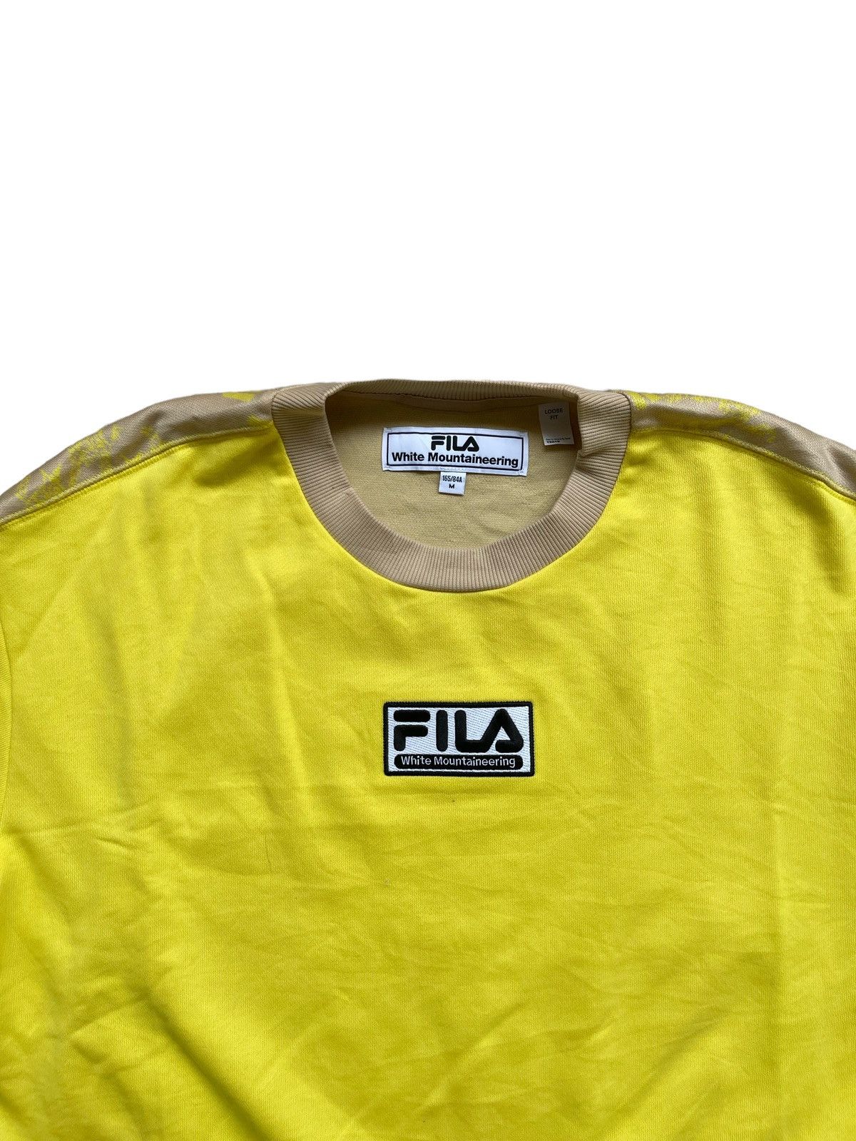 Fila × White Mountaineering White Mountaineering X Fila Crop Crewneck Size US M / EU 48-50 / 2 - 3 Thumbnail