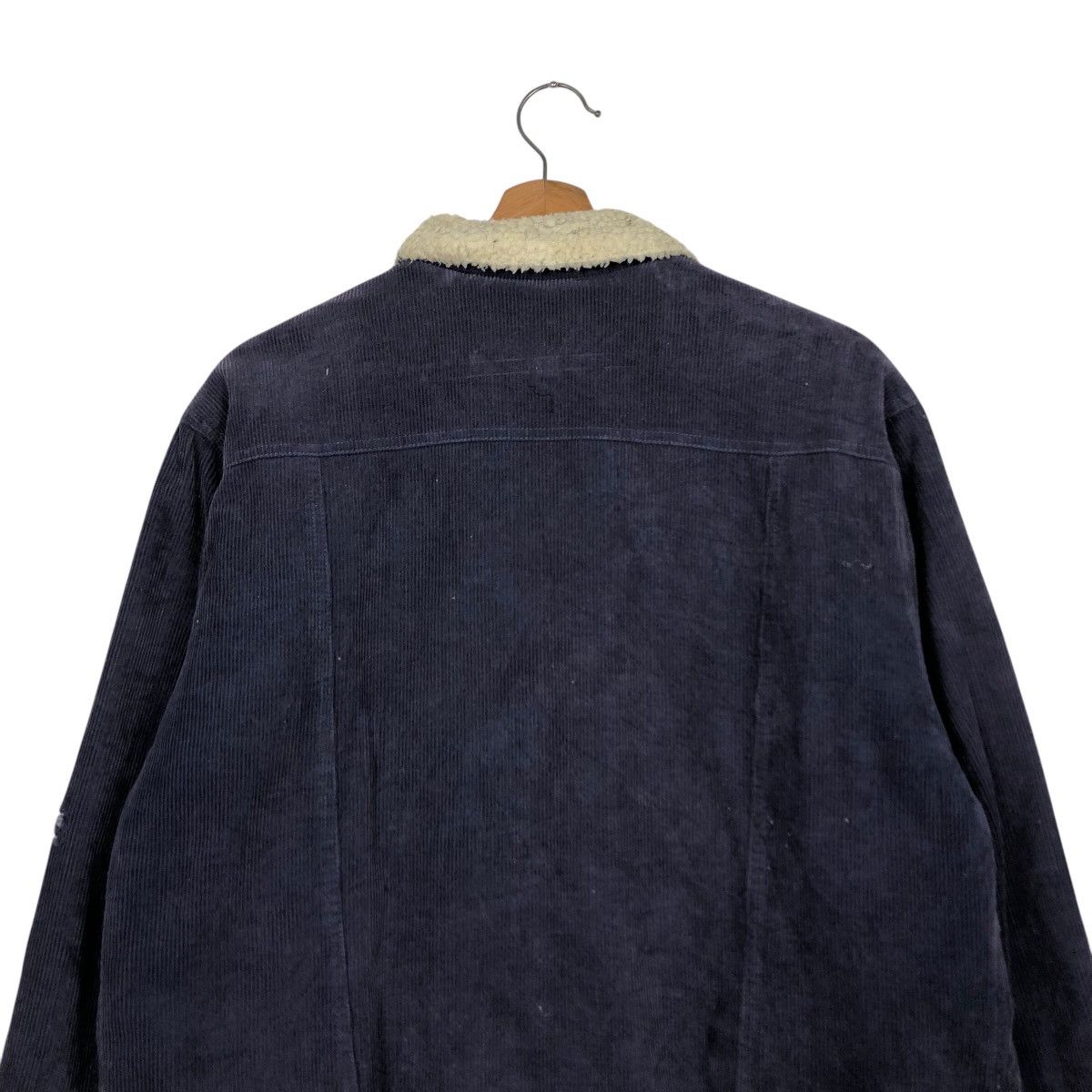 Issey Miyake Vintage Biker Corduroy Jacket Madison Walker Sherpa Blanket Size US L / EU 52-54 / 3 - 5 Thumbnail