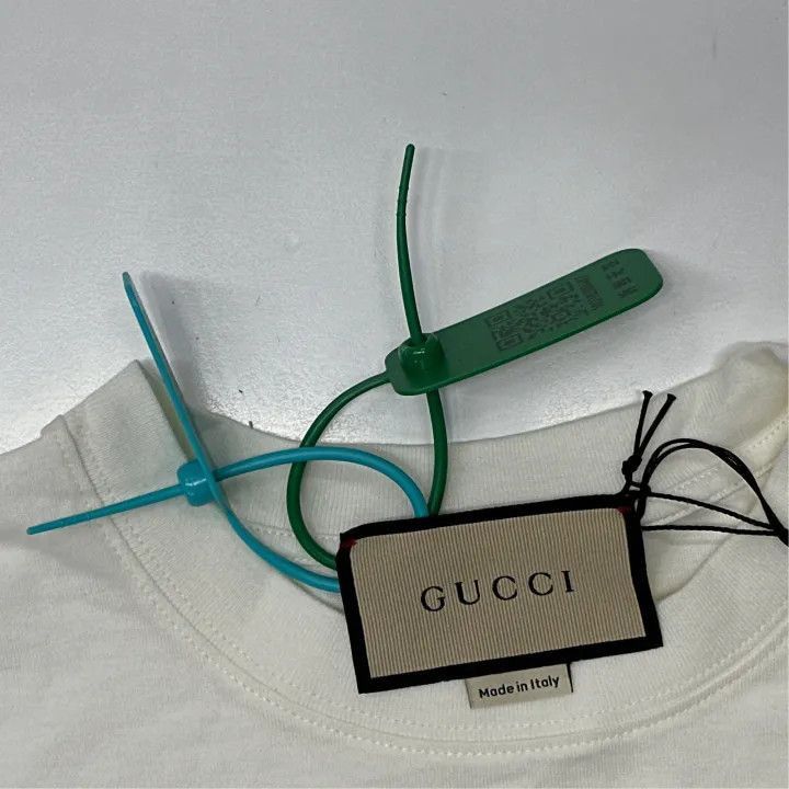 Gucci Gucci Bear Print Cropped T-Shirt for Women-2507 Size S / US 4 / IT 40 - 3 Thumbnail