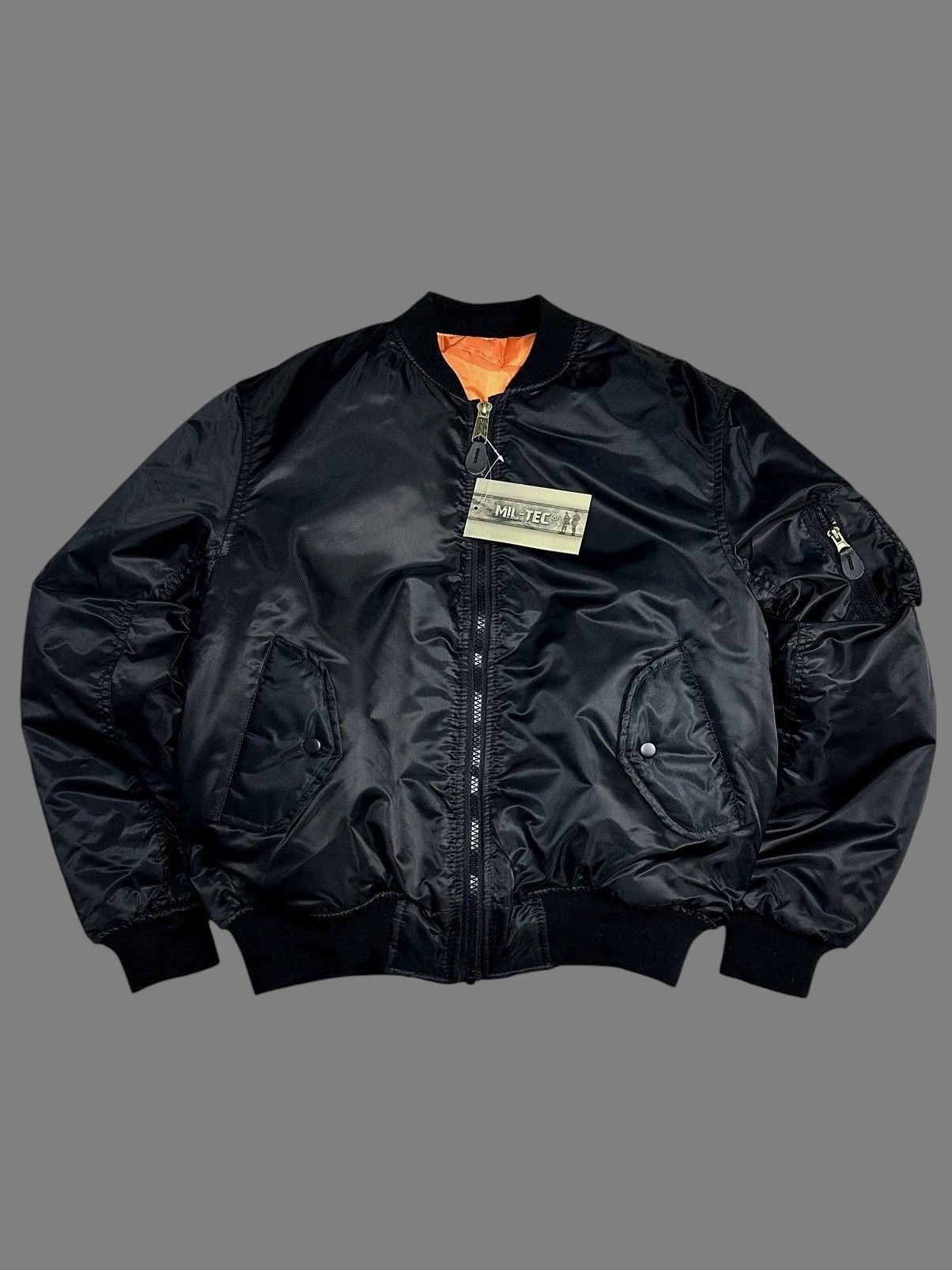 Issey Miyake Black Oversized Jacket Minimal Streetwear Tech Style Size US M / EU 48-50 / 2 - 2 Thumbnail