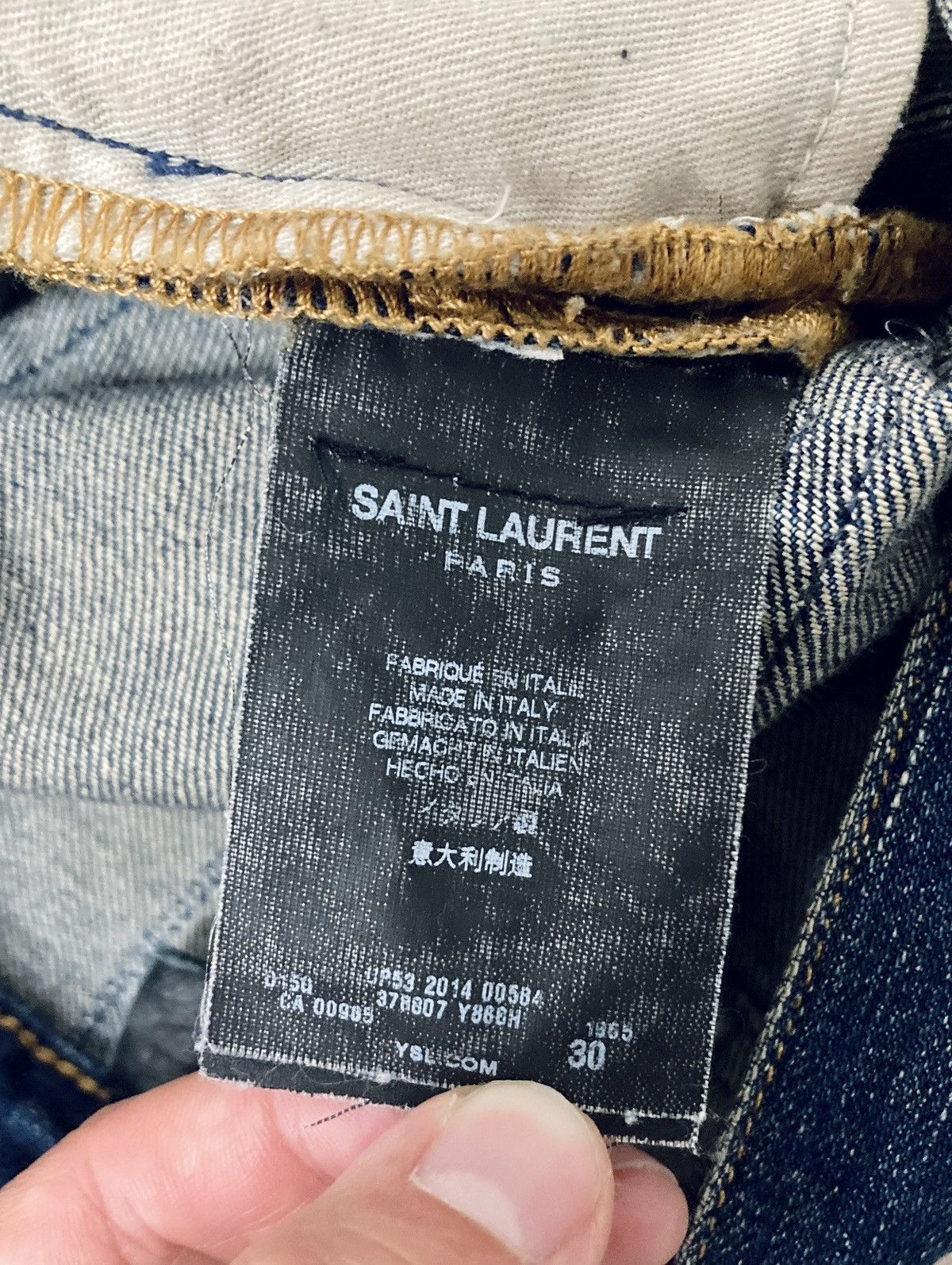 Saint Laurent Paris SAINT LAURENT PARIS BY HEDI SLIMANE 15SS BOOTCUT FLARED JEAN Size US 30 / EU 46 - 7 Thumbnail