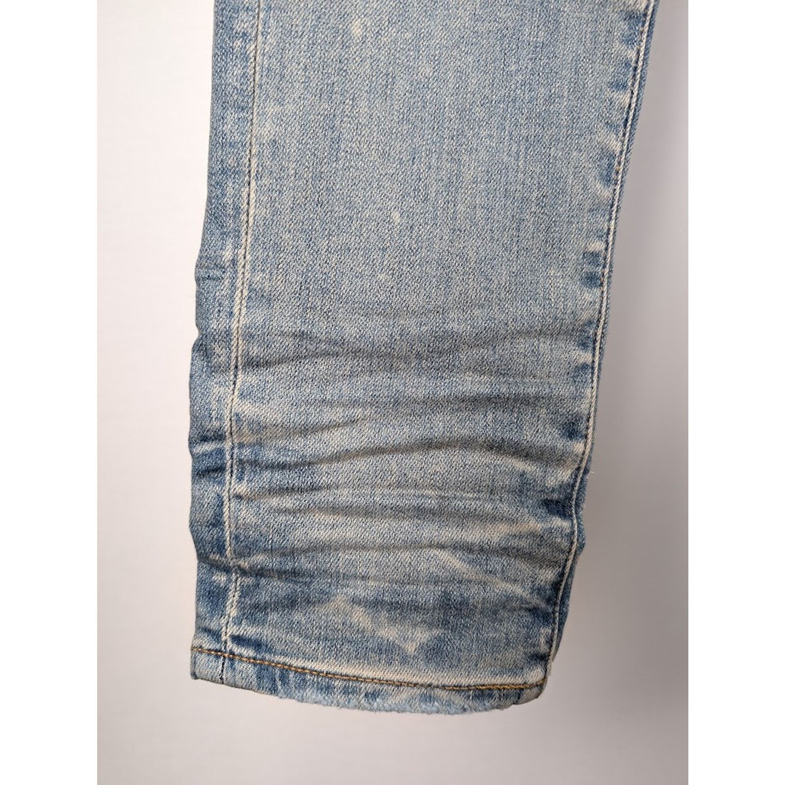 Amiri o1rshd1 Vintage Bandana Artpatch Jeans in Clay Indigo Size US 29 - 5 Thumbnail