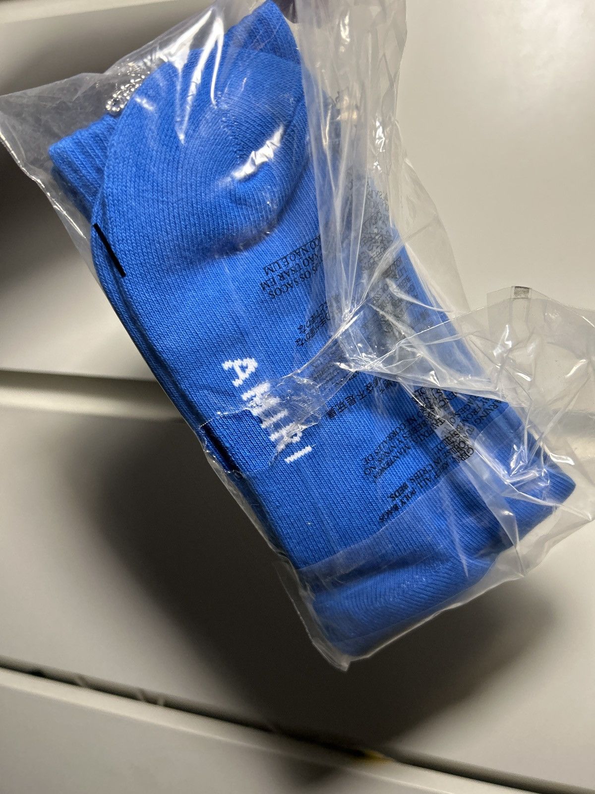 Amiri Amiri flame socks blue Size 44 - 2 Thumbnail