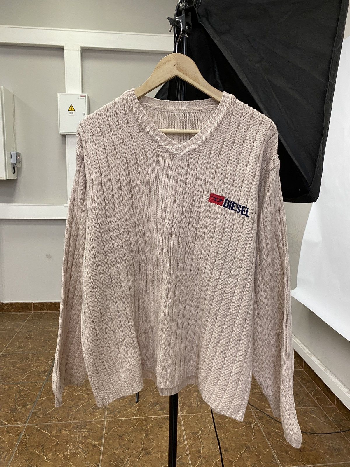 🇺🇸 Vintage 90s Diesel Sweater Rare Retro Hype Y2K