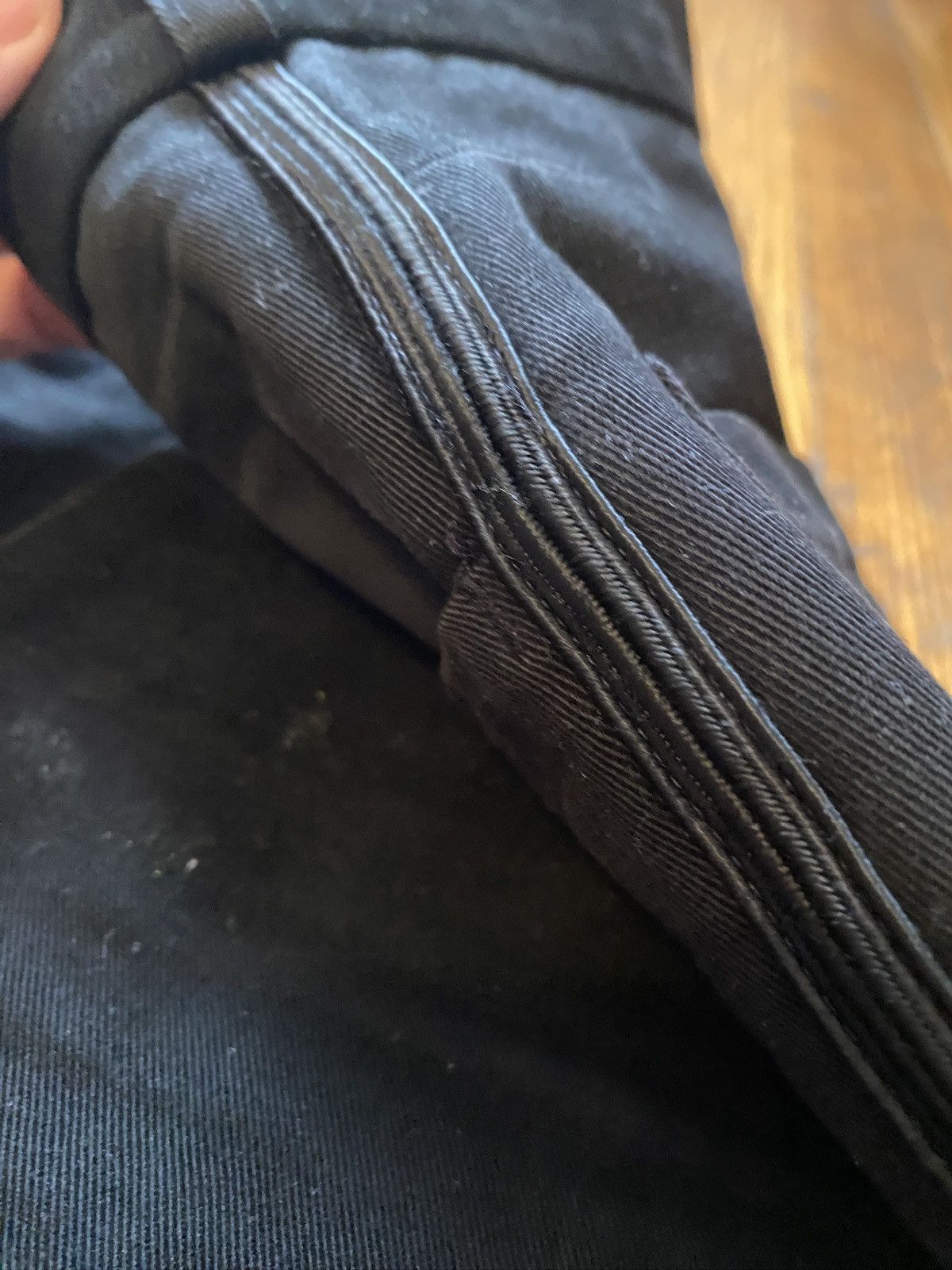 Raf Simons Raf Simons AW99 Black Tuxedo Jeans Size US 28 / EU 44 - 10 Thumbnail