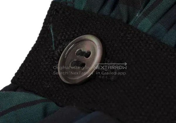 Comme des Garcons Comme Des Garcons Green Vintage Plaid Design Overalls Size S / US 4 / IT 40 - 7 Thumbnail