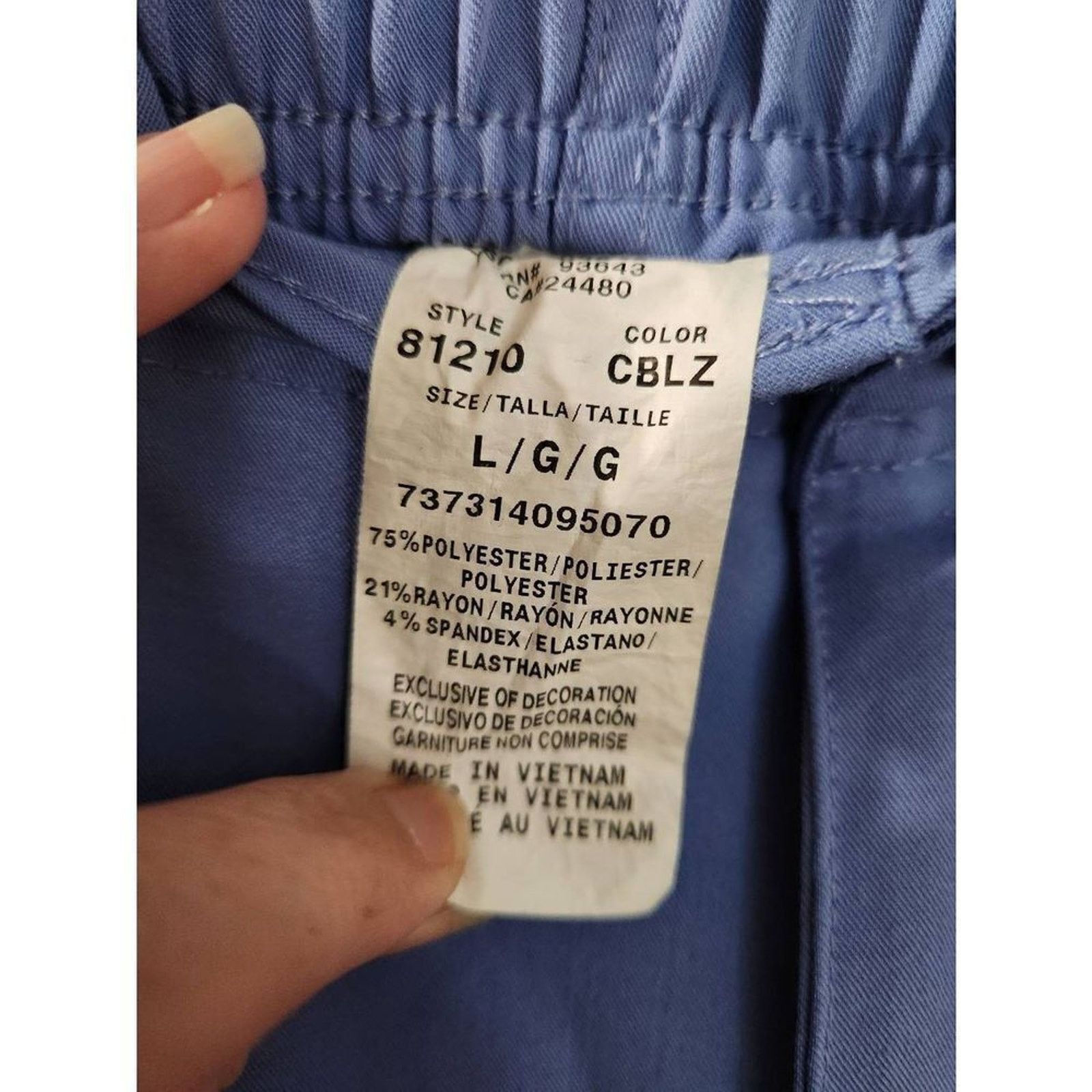 Dickies Dickies LG work pants nurse blue scrub Size ONE SIZE - 7 Thumbnail