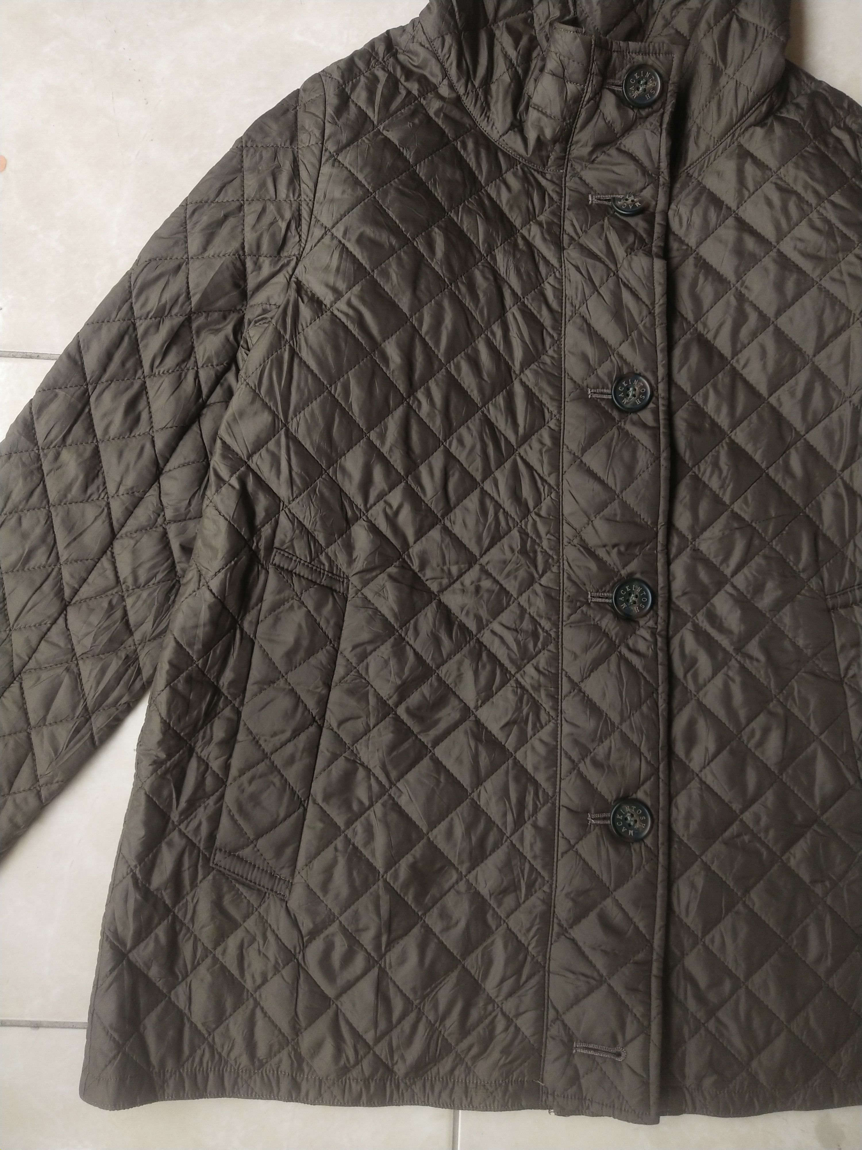 Mackintosh Mackintosh London Quilted Hooded Jacket House Check Size M / US 6-8 / IT 42-44 - 3 Thumbnail