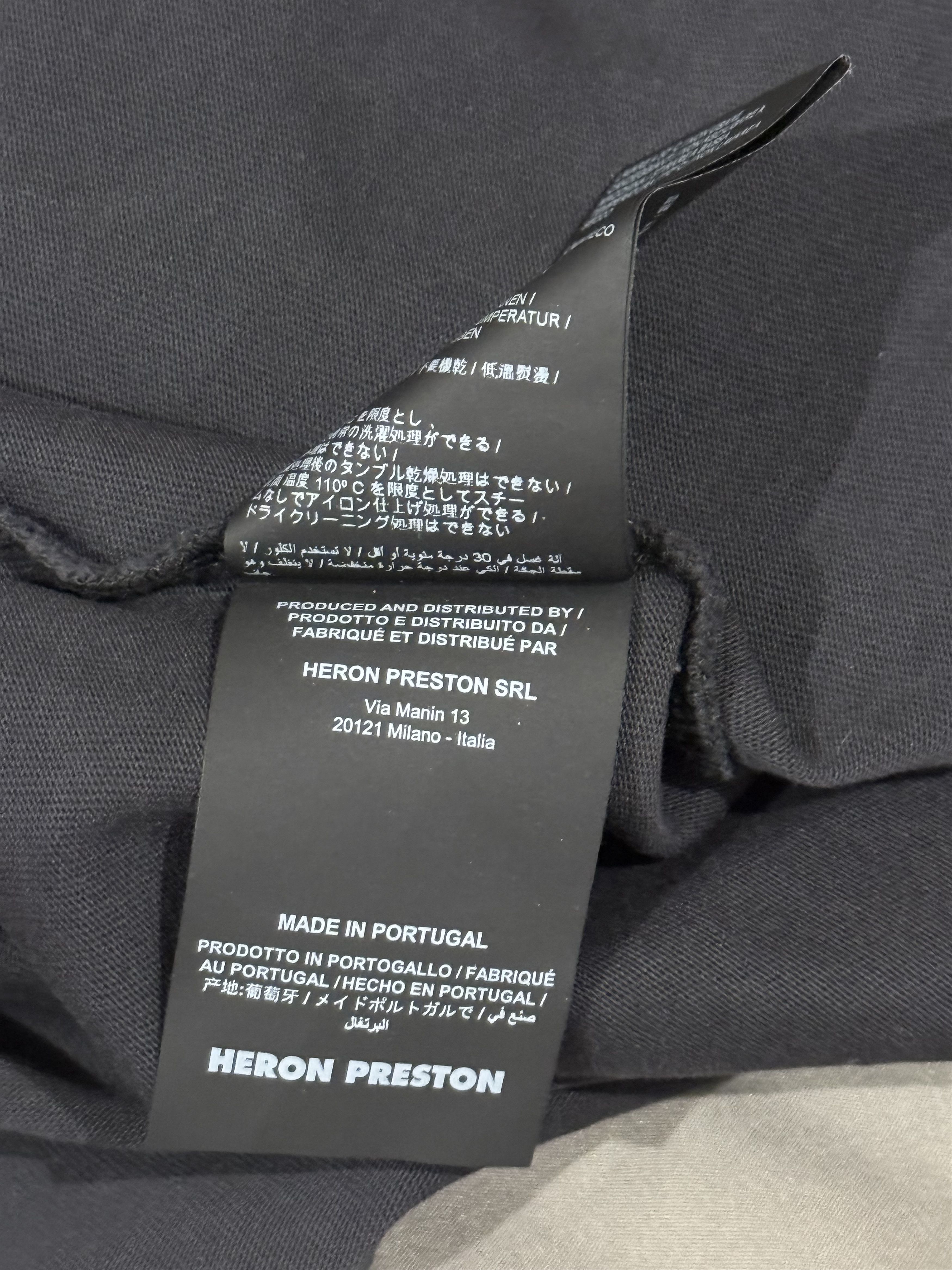 Heron Preston Heron Preston Patch Logo Long Sleeve Shirt Size Medium Size US M / EU 48-50 / 2 - 10 Thumbnail