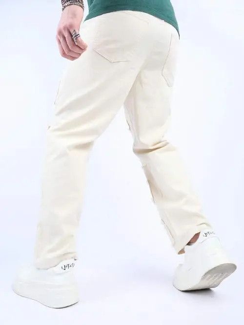 Japanese Brand Distressed Ripped Y2k Denim Jeans Size US 34 / EU 50 - 2 Thumbnail