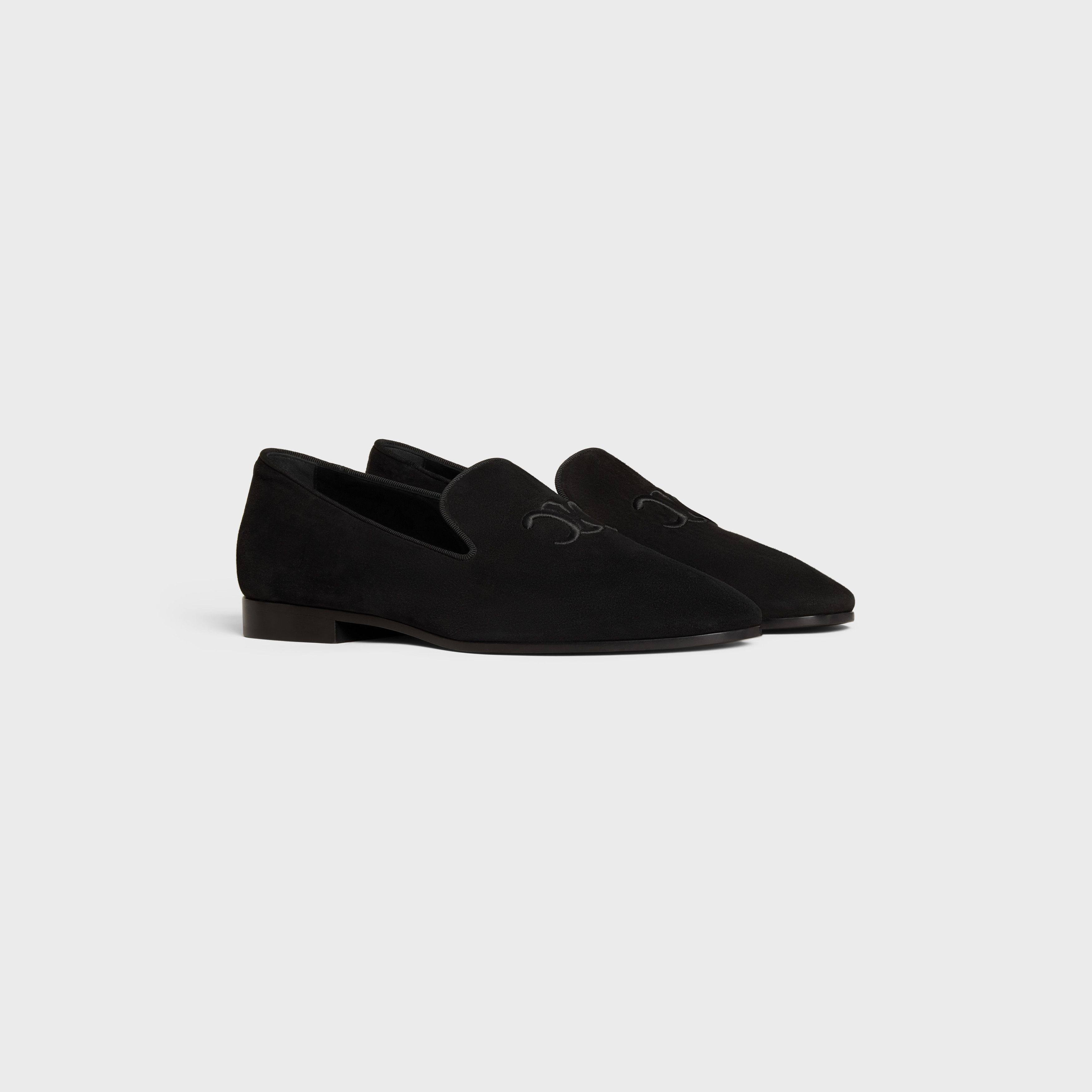 Celine o1bcso1str0126 361344647C Triomphe Loafers in Black Size US 7 / EU 40 - 2 Thumbnail