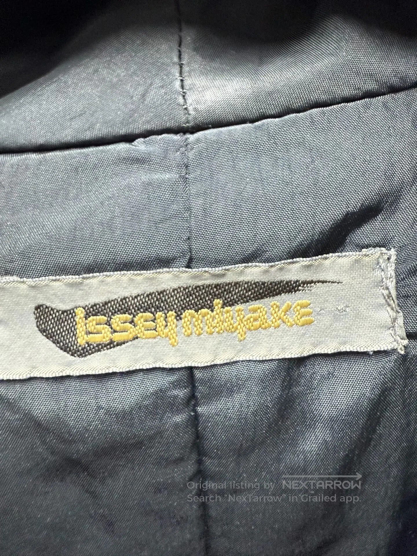 Issey Miyake issey miyake black leather zip jacket M size. Size US M / EU 48-50 / 2 - 5 Thumbnail