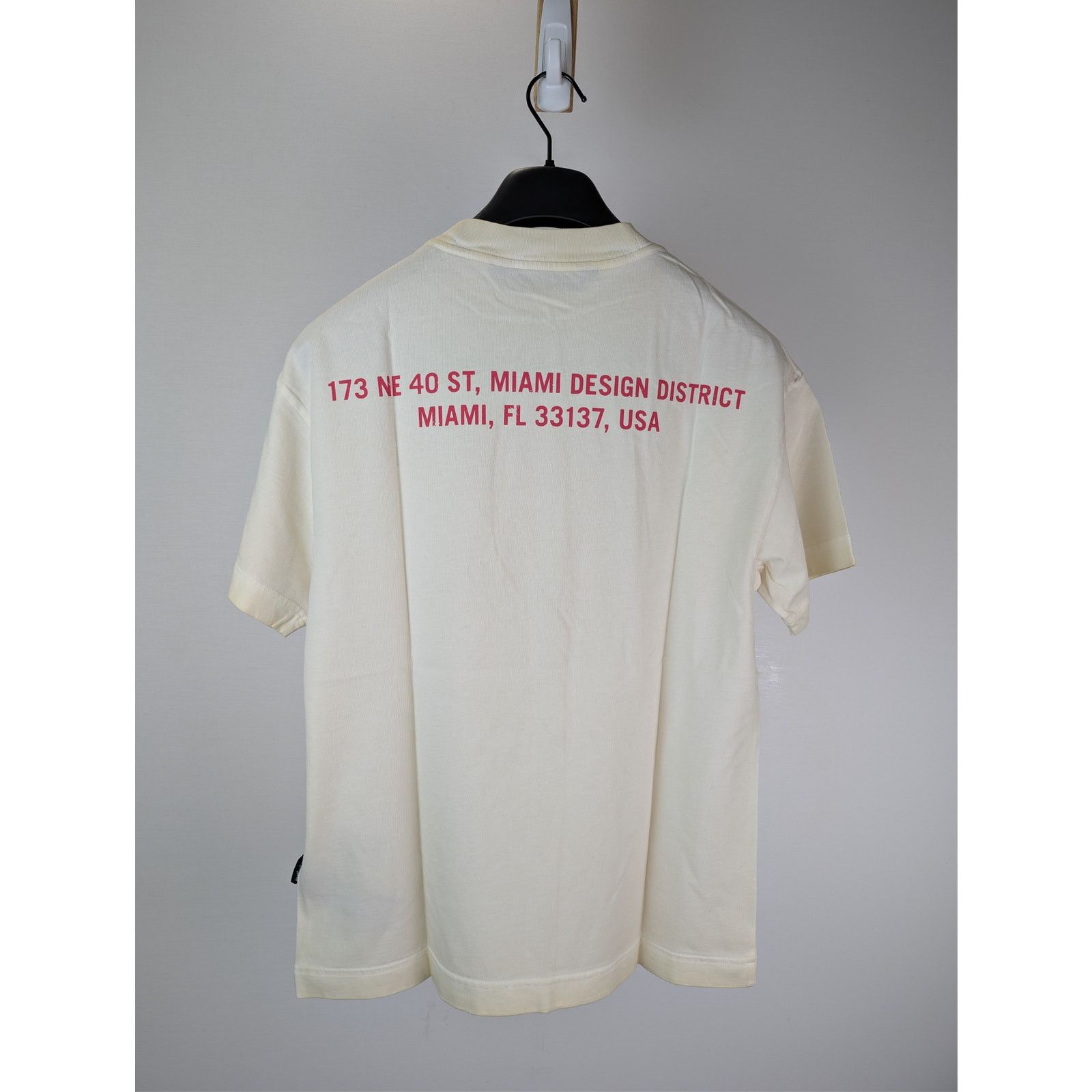 Palm Angels o1rshd1 Dos Miami T-Shirt in Off White / Fuch Size US S / EU 44-46 / 1 - 10 Thumbnail