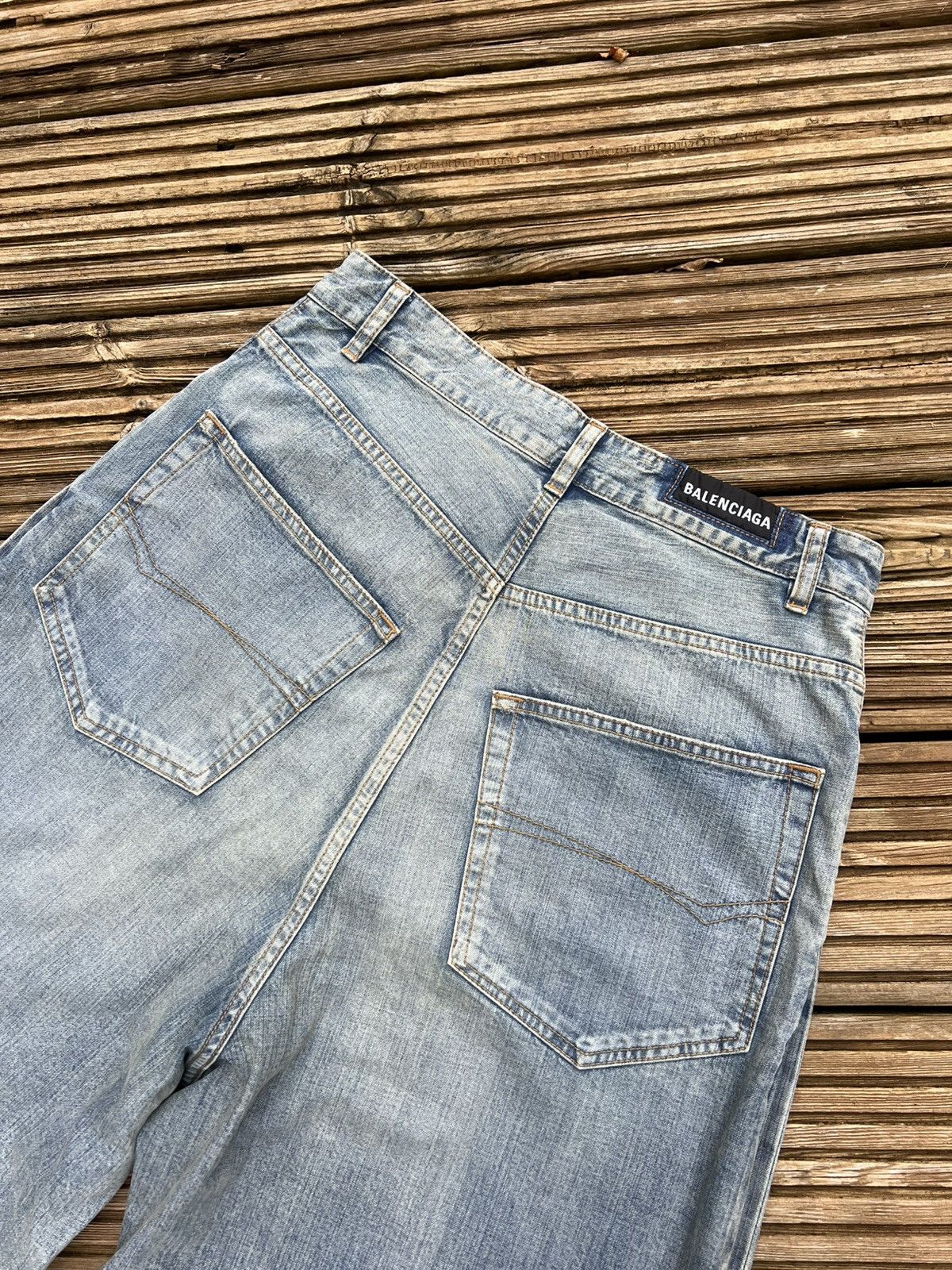 Balenciaga Balenciaga Double Front Jeans Size US 30 / EU 46 - 8 Thumbnail