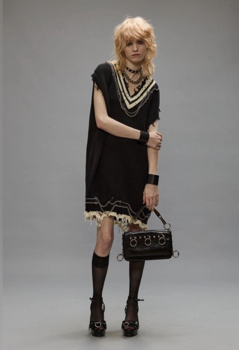 R13 Chain Embellished Chain Vest Dress Large Size L / US 10 / IT 46 - 5 Thumbnail