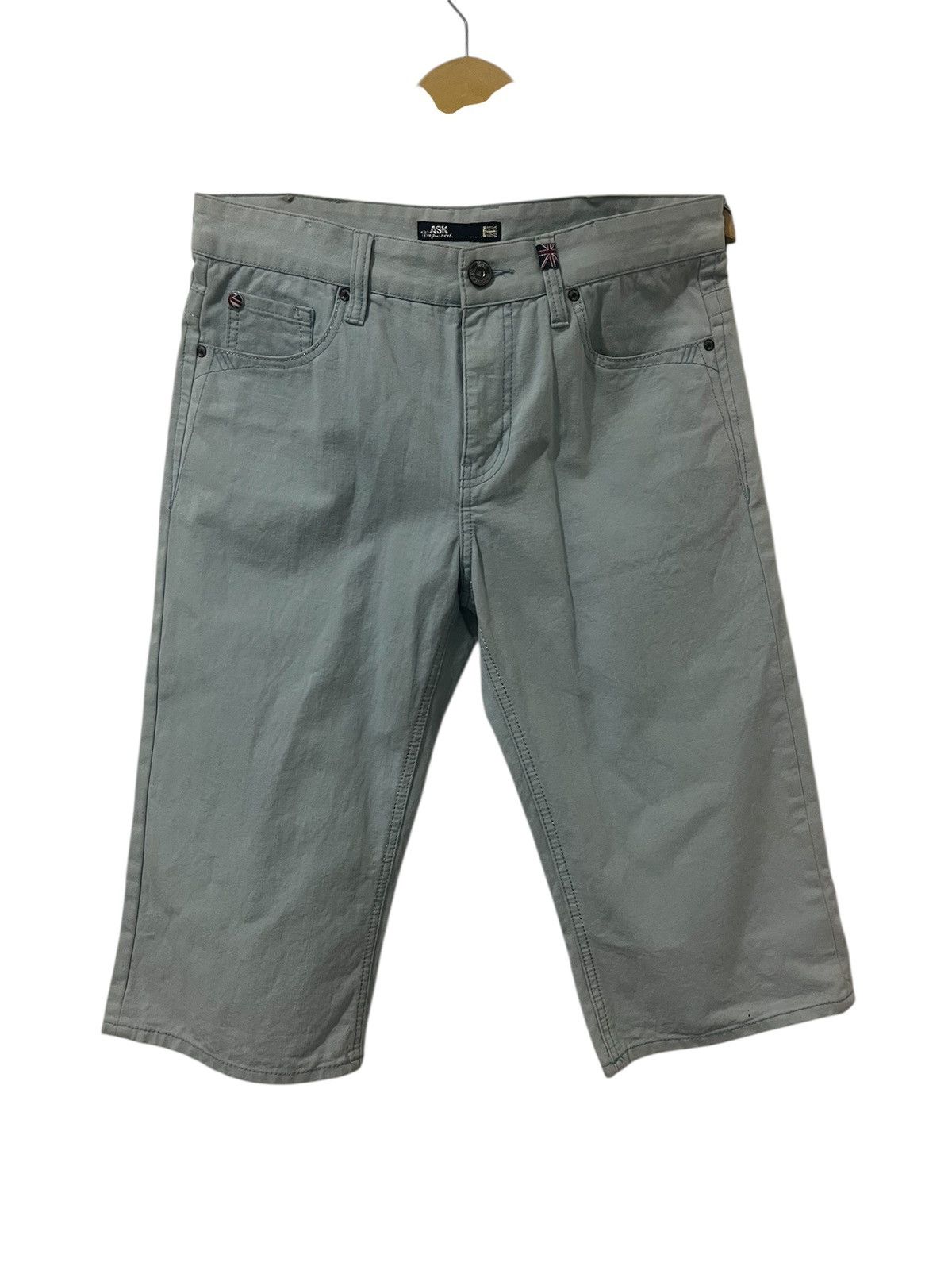 Japanese Brand DENIM SHORTS ASK ENQUIRED Size US 32 / EU 48 - 1 Thumbnail