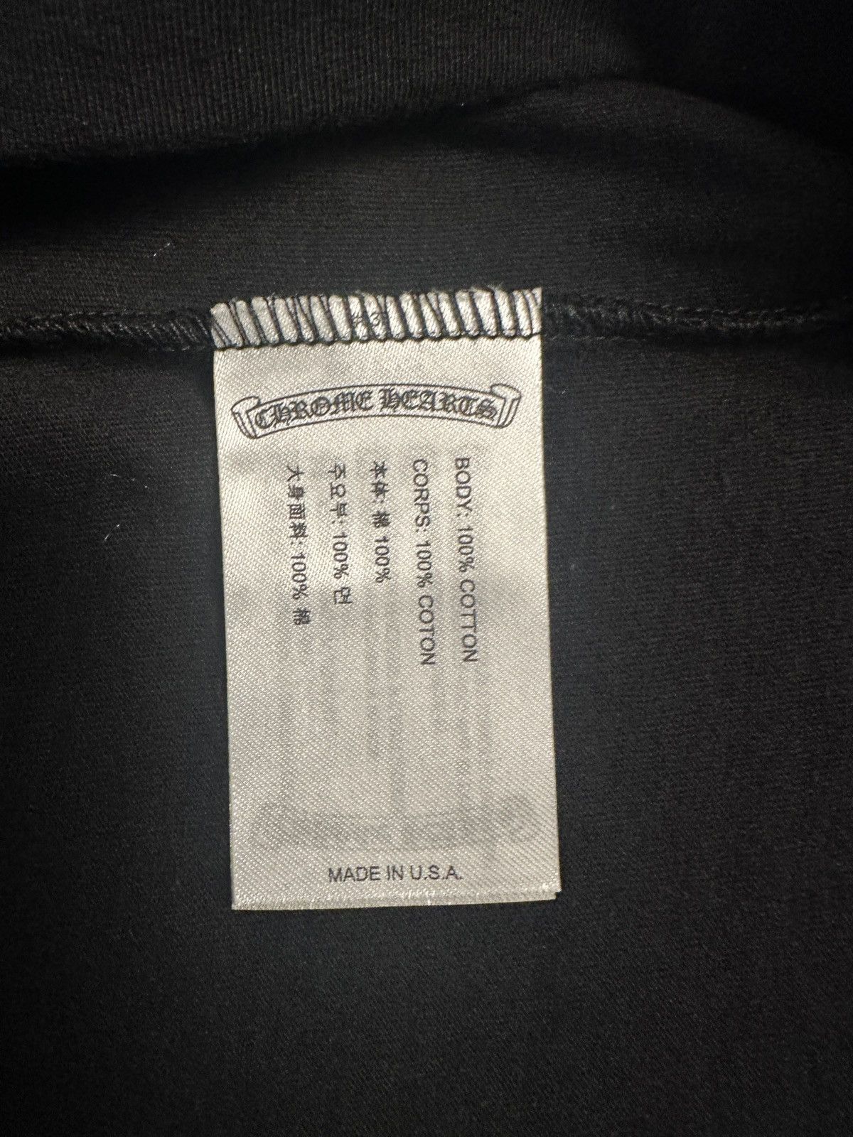 Chrome Hearts Chrome Hearts Miami Exclusive Tee Shirt L Size US L / EU 52-54 / 3 - 9 Thumbnail