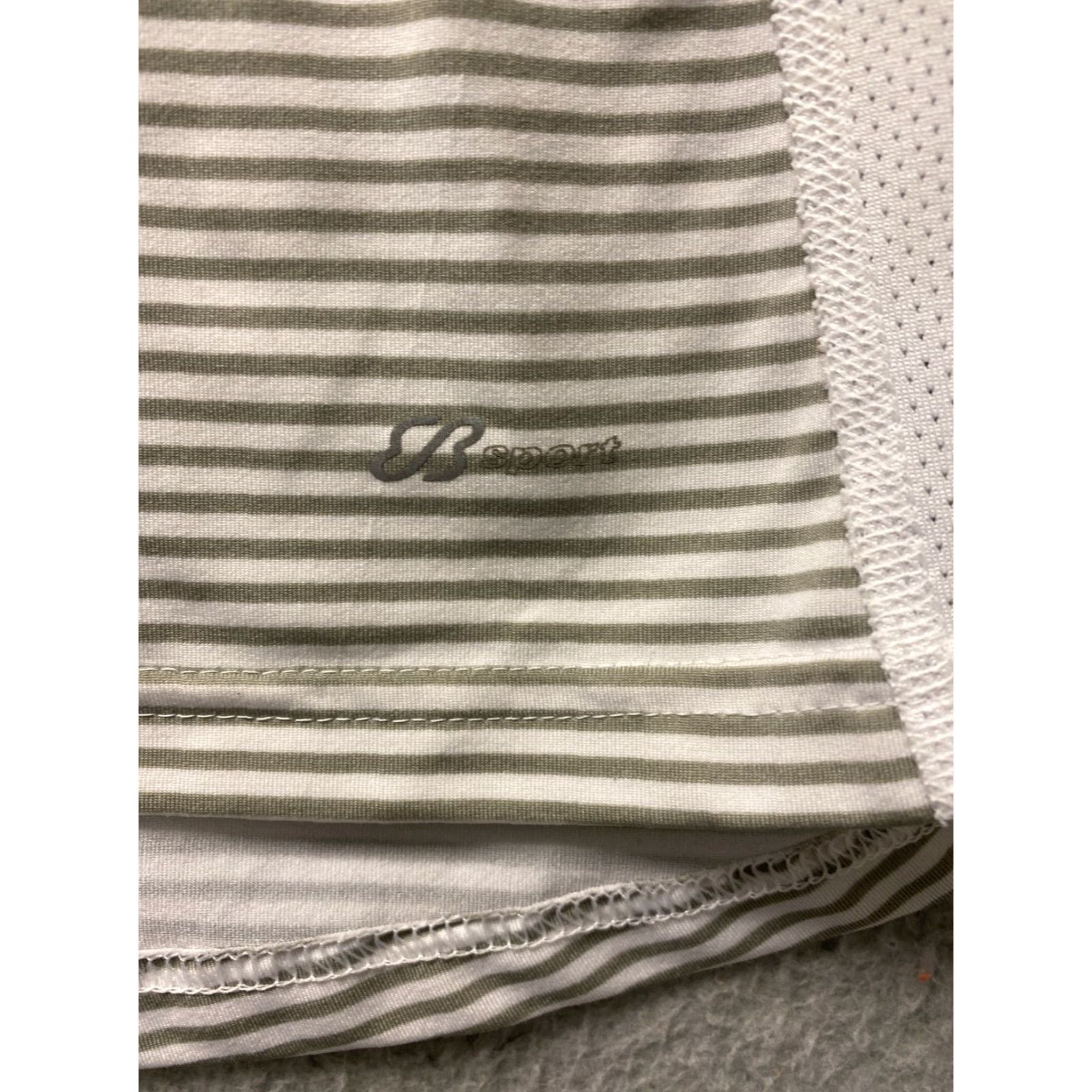 Eddie Bauer Eddie Bauer Womens Shirt Active Pullover Short Sleeve Gray Striped /106-17 Size XL / US 12-14 / IT 48-50 - 6 Thumbnail