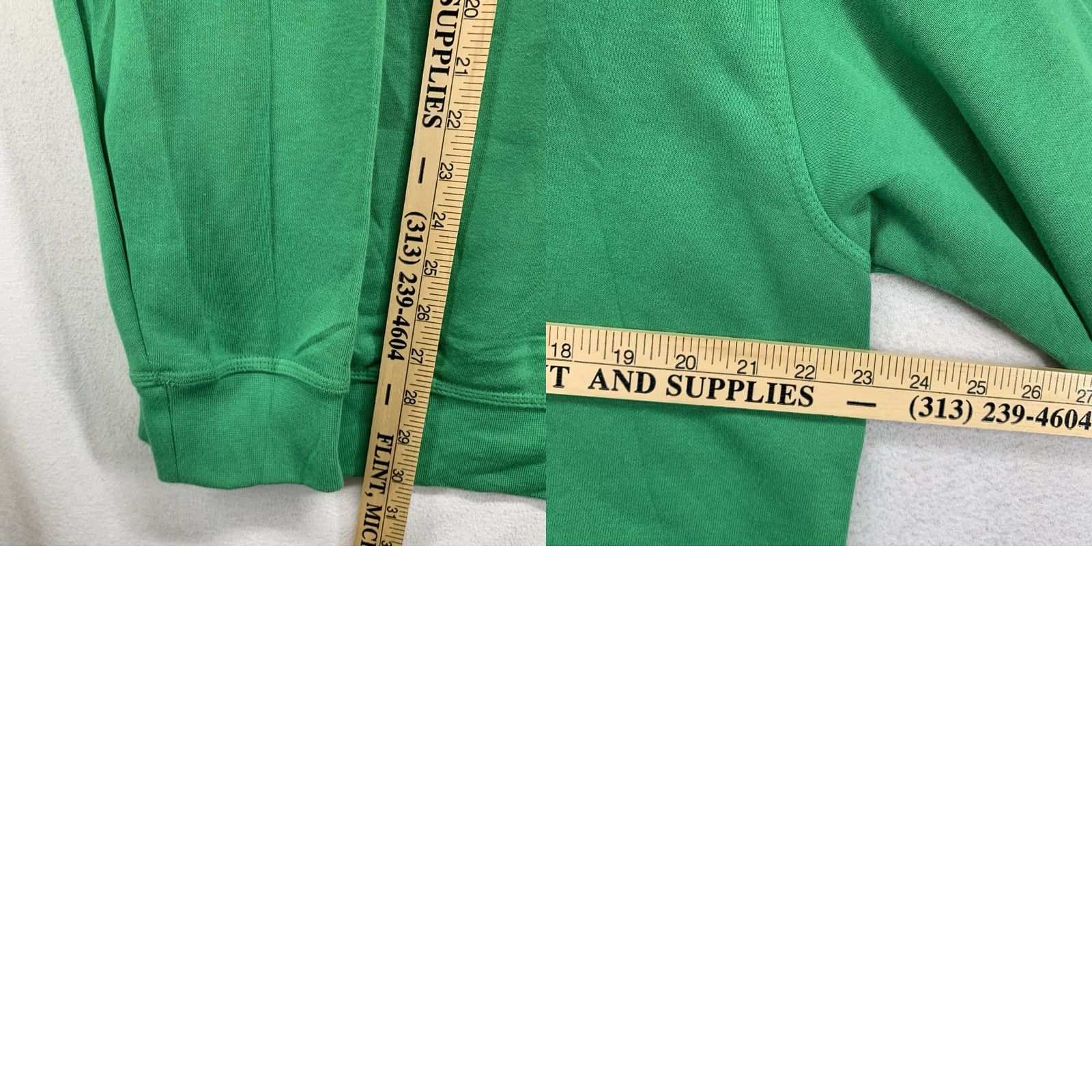 Nike VINTAGE Nike Hoodie Mens Large Green Center Swoosh South Fayette High School Eagles 2014 Size US L / EU 52-54 / 3 - 11 Thumbnail