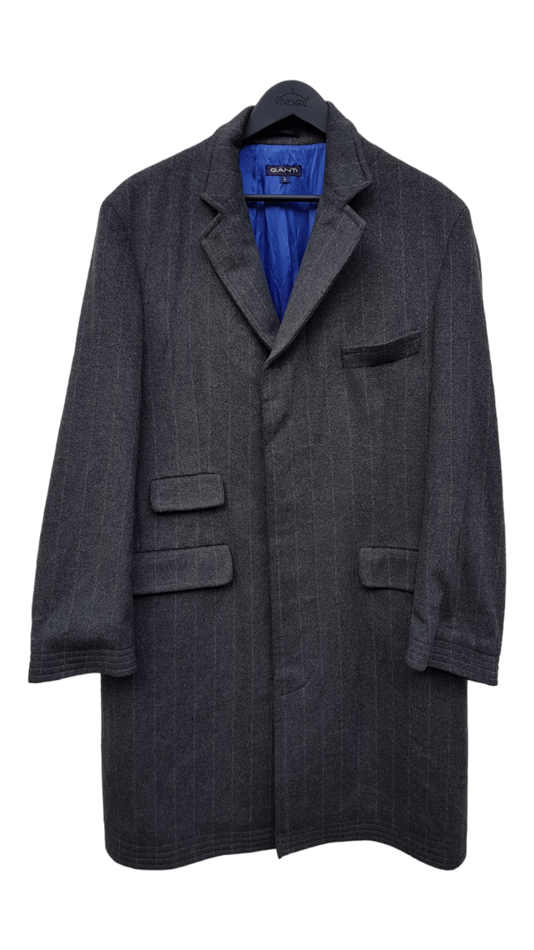 Gant Gant Classic Long Wool Coat / Jacket Size US L / EU 52-54 / 3 - 1 Thumbnail