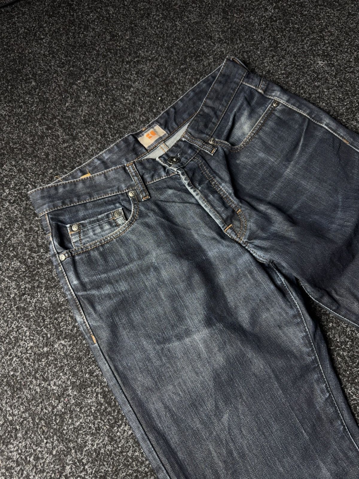 Hugo Boss Luxury 00s Y2K Hugo Boss Regular Fit Retro Style Size US 33 - 7 Thumbnail