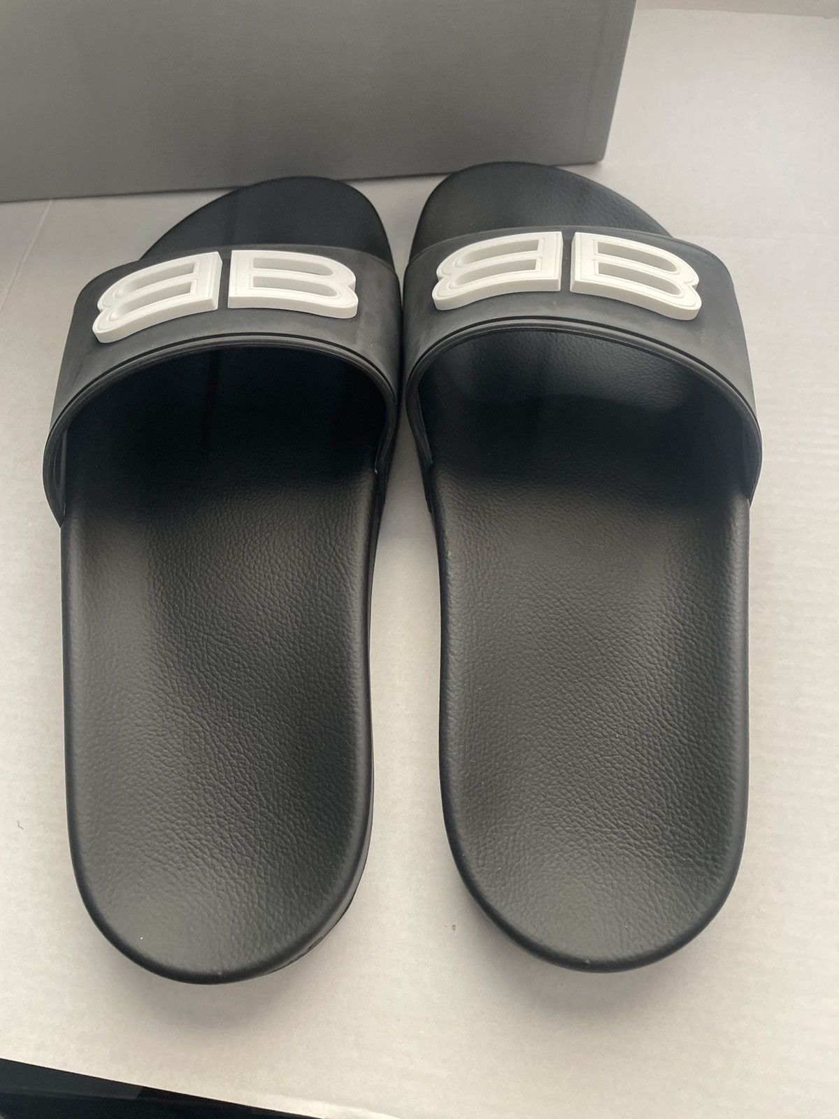 Balenciaga BB pool slides Rubber/ BB injection Size US 9 / IT 39 - 6 Thumbnail