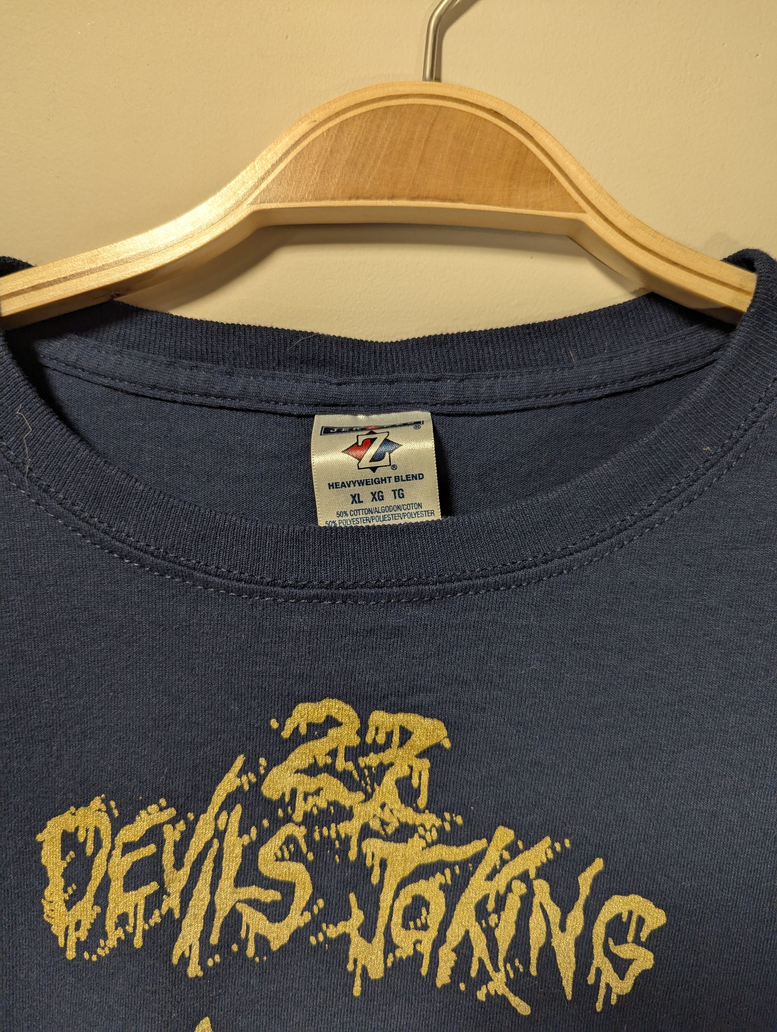 Band Tees × Vintage Extremely rare punk band 27 Devils Joking late 90's band tee Size US XL / EU 56 / 4 - 2 Thumbnail