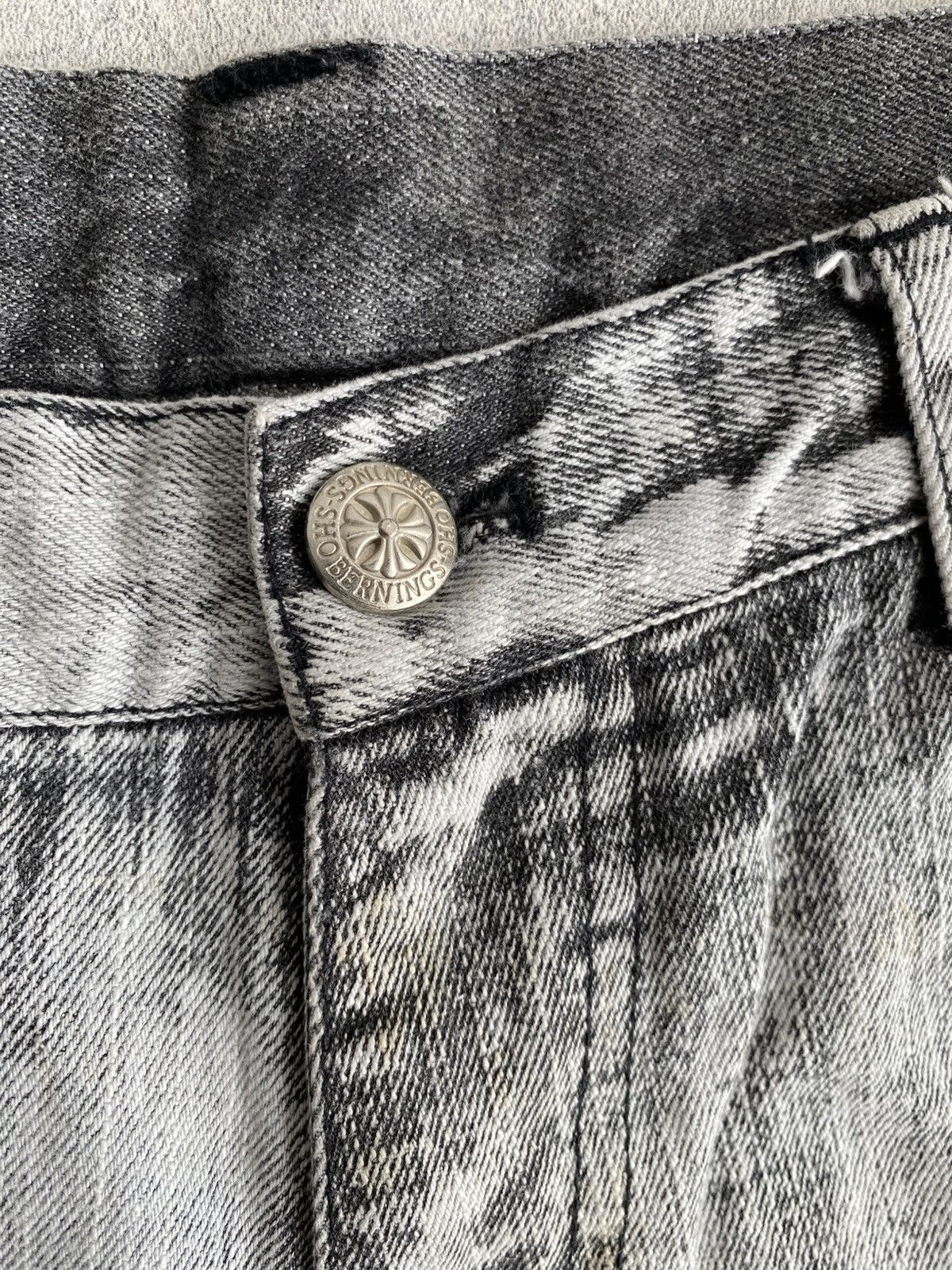 If Six Was Nine × Le Grande Bleu (L.G.B.) × Tornado Mart Berning Sho Denim Flares Size US 30 / EU 46 - 4 Thumbnail