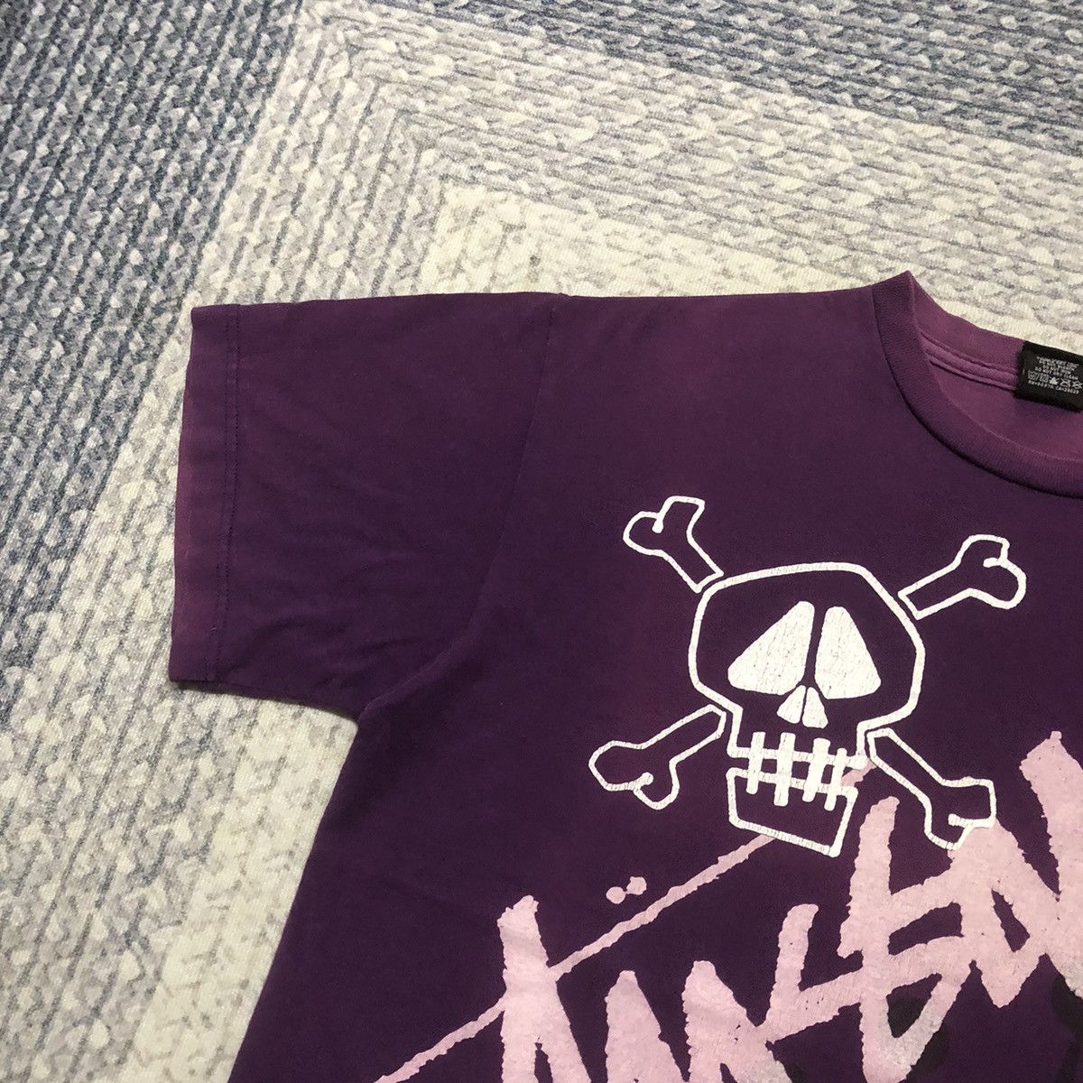 Stussy 🔥Rare Sunfaded Vintage Stussy ‘Rat Patrol’ Multilogo Tees Size US XL / EU 56 / 4 - 4 Thumbnail