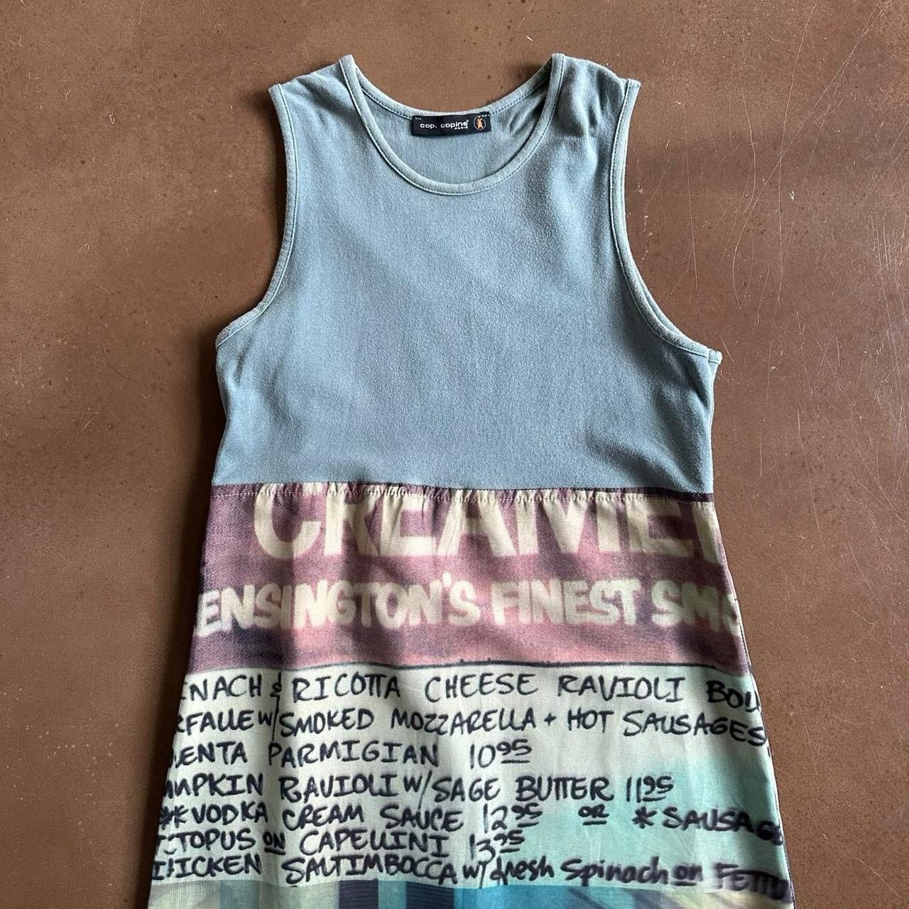 Cop Copine COP COPINE 2000s Sleeveless Recipe Text Graphic Maxi Dress Size S / US 4 / IT 40 - 3 Thumbnail