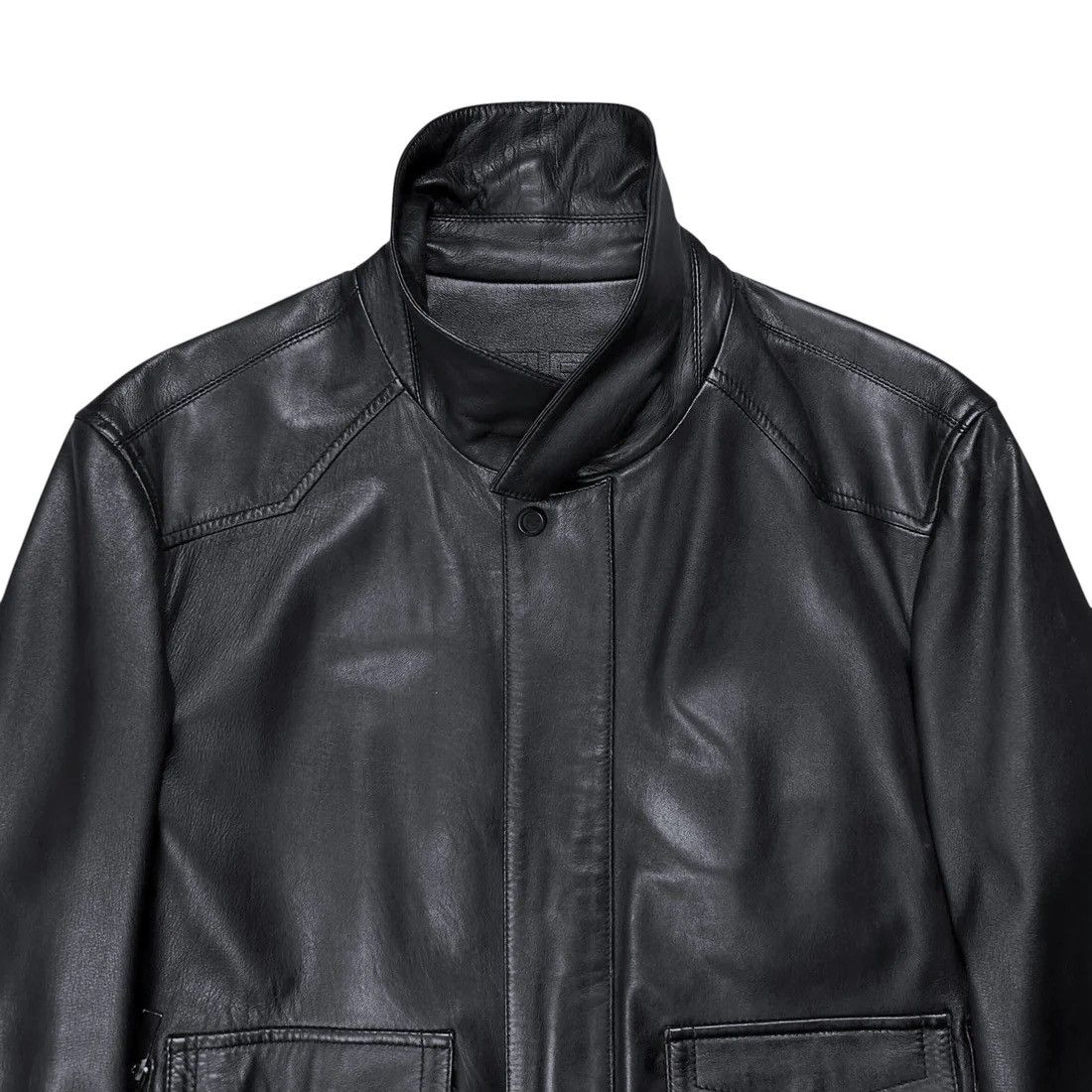Givenchy Givenchy Zip Pocket Leather Jacket - AW16 Size US M / EU 48-50 / 2 - 5 Thumbnail