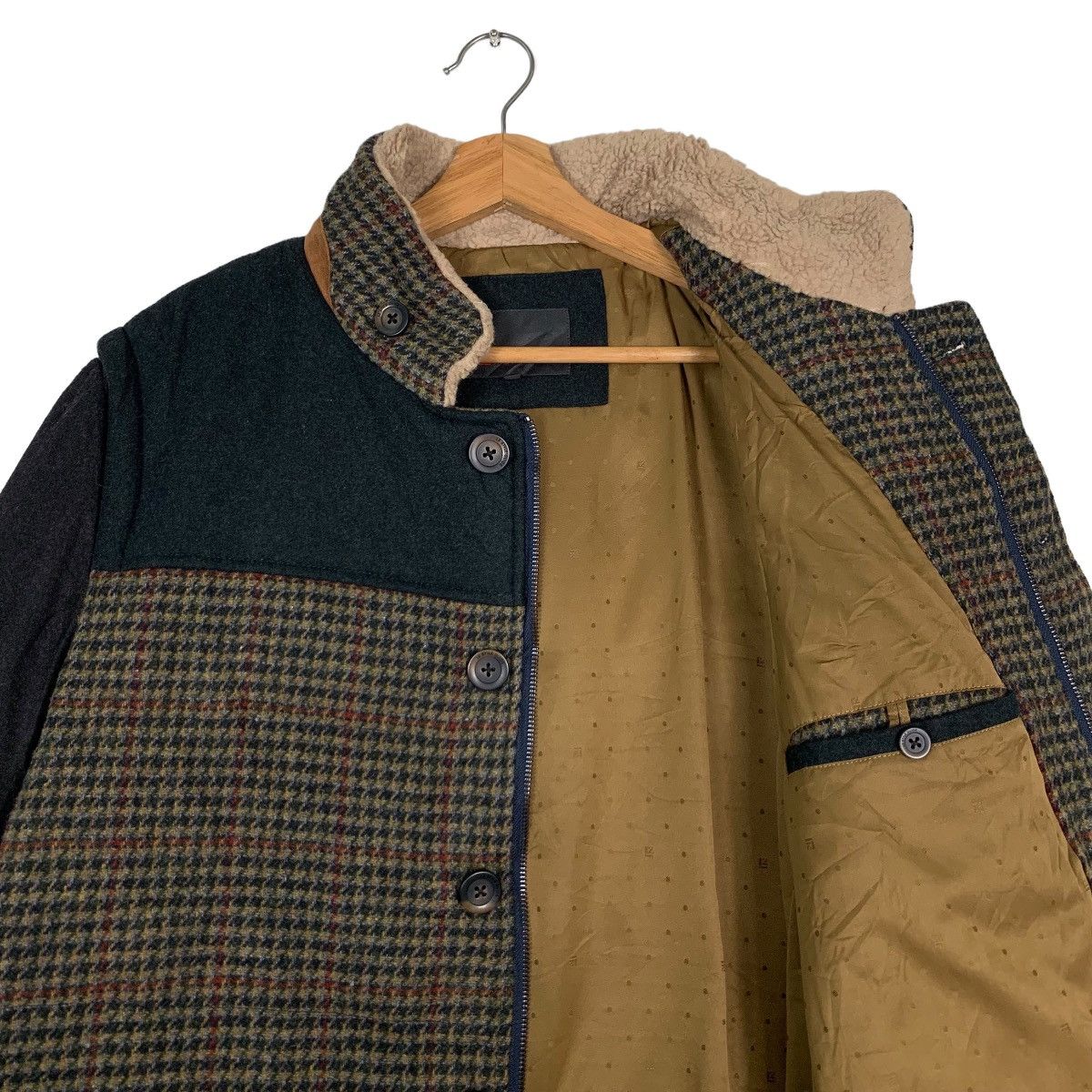 Japanese Brand L2 Style Guide Wool Zipper Button Hybrid Jacket XXL #0023-C2 Size US XXL / EU 58 / 5 - 12 Thumbnail